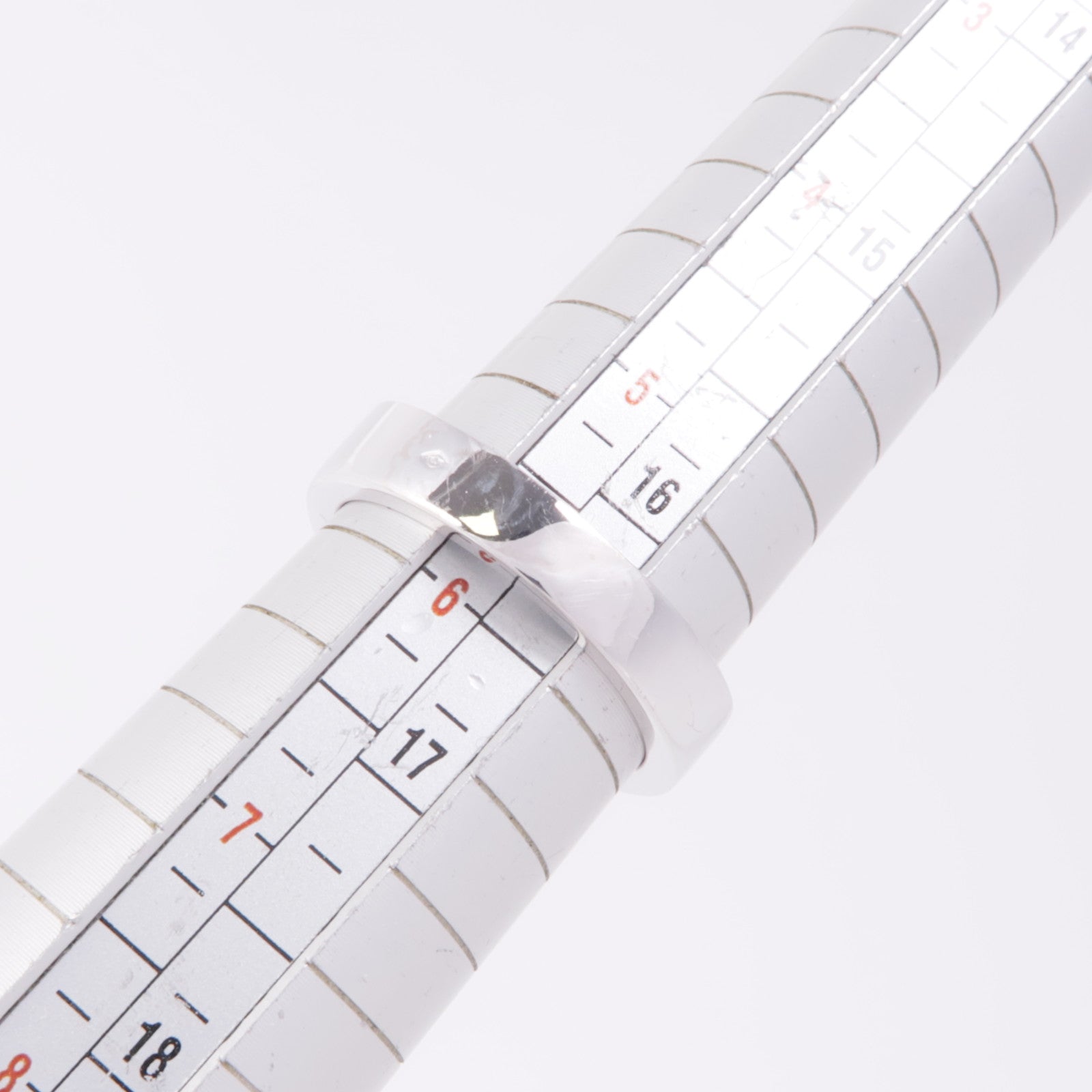 CARTIER 18K白金Tourmaline Ring電氣石戒指Cartier#51/US#5.5