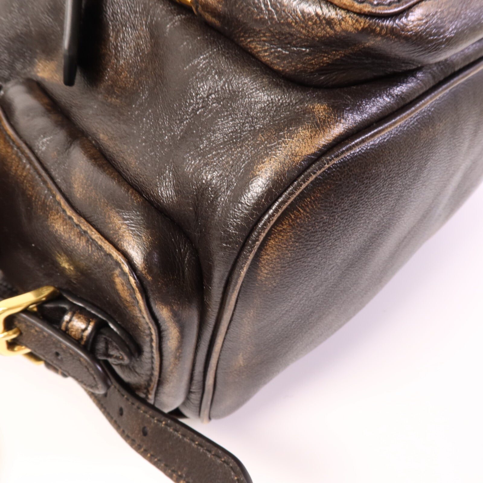 Miu Miu 羊皮皮革Backpack肩背袋