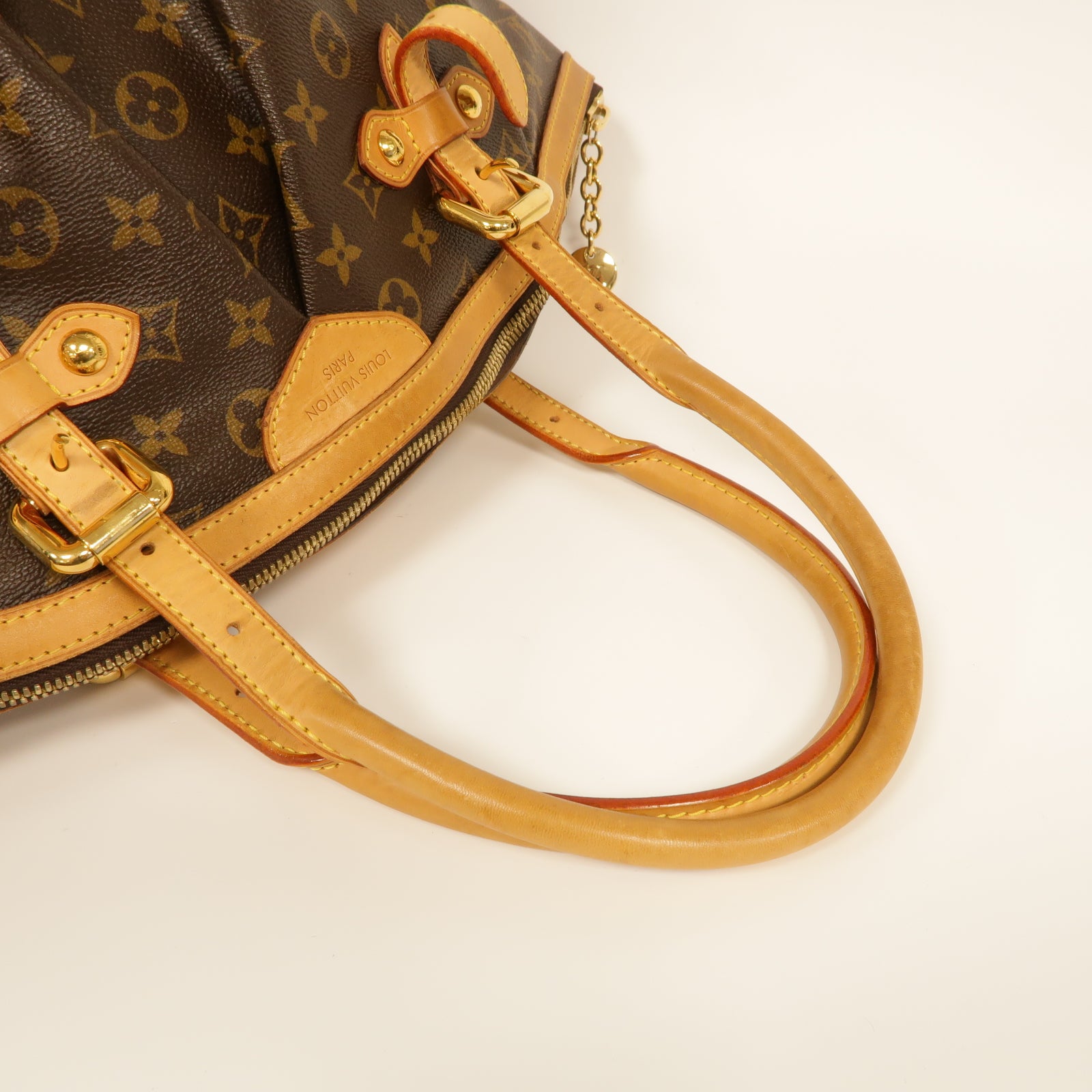 LOUIS VUITTON **【激減優惠】Monogram Tivoli GM金扣手挽袋啡色