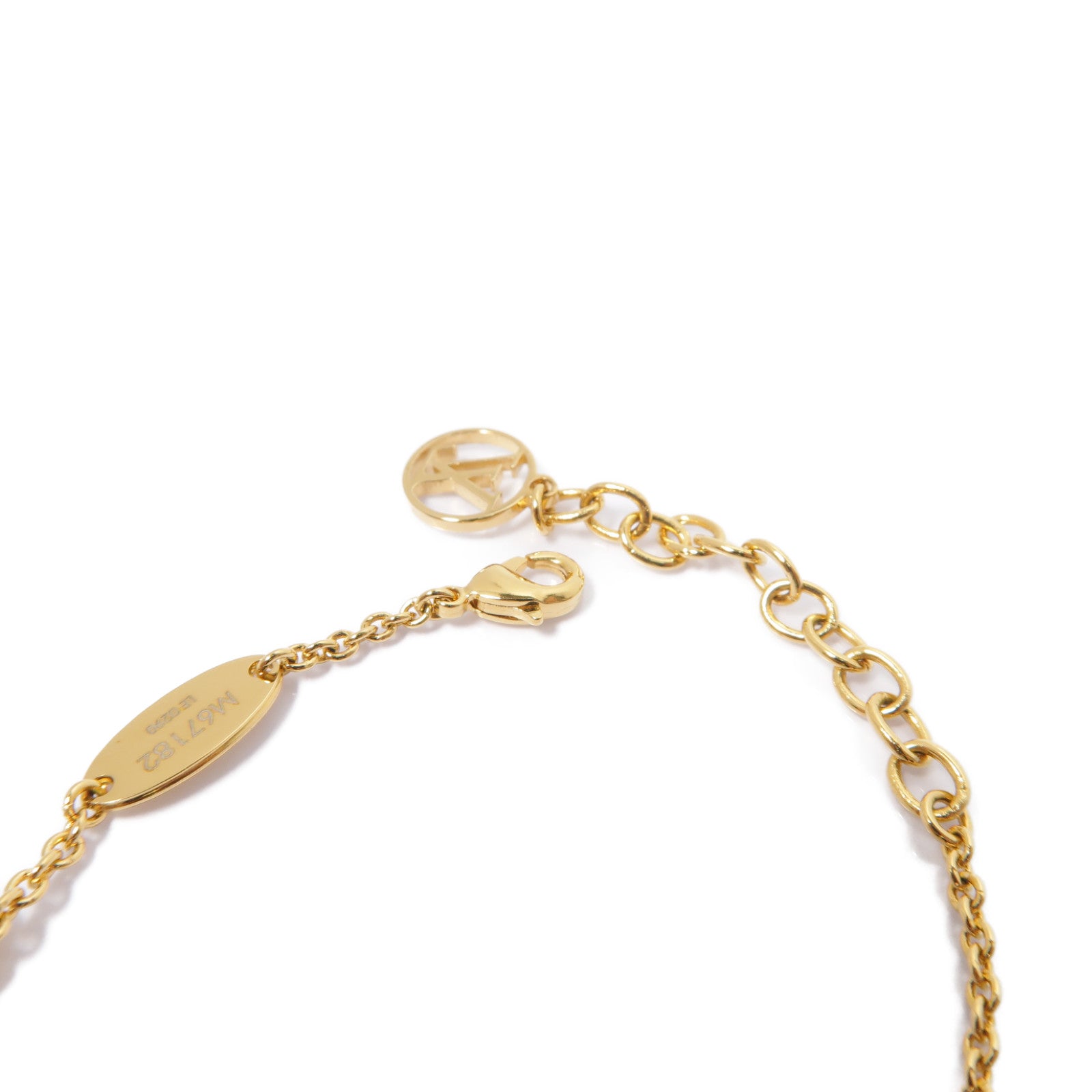 LOUIS VUITTON 金屬Bracelet手鏈金色