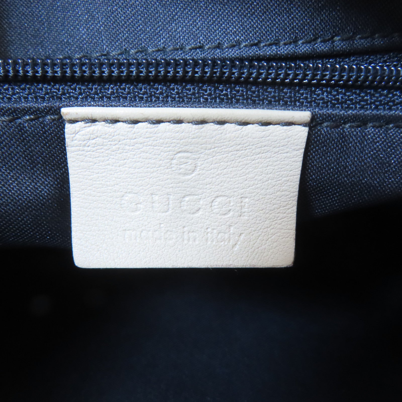 GUCCI 【激減優惠】皮革/Bamboo Handbag銀扣手挽袋米色