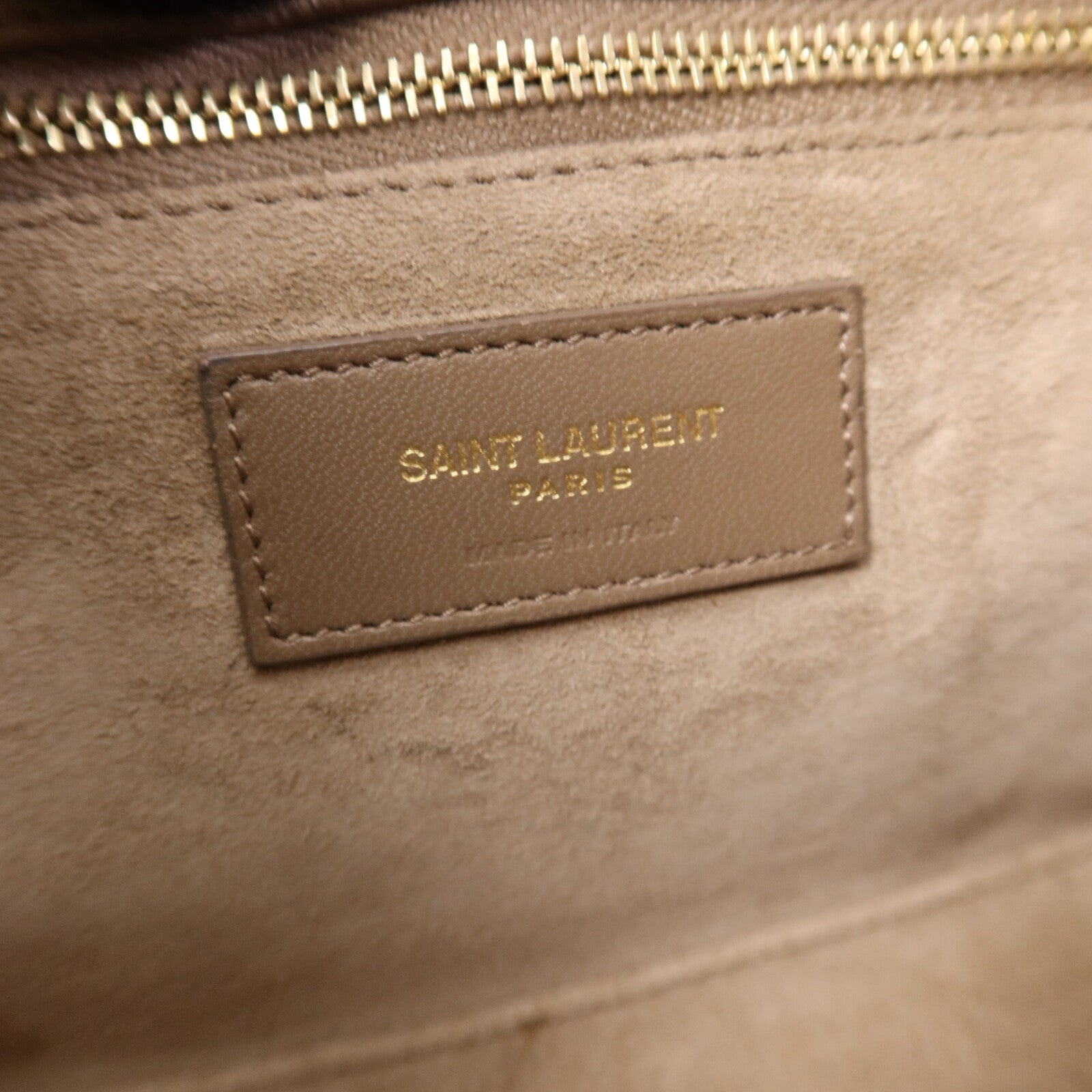 SAINT LAURENT 牛皮皮革Le 5 A7 Hobo金扣肩背袋