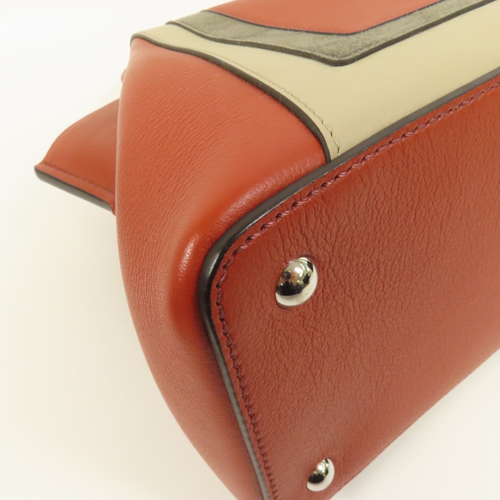 CARTIER 牛皮皮革2way Shoulder Bag銀扣手挽肩背兩用袋