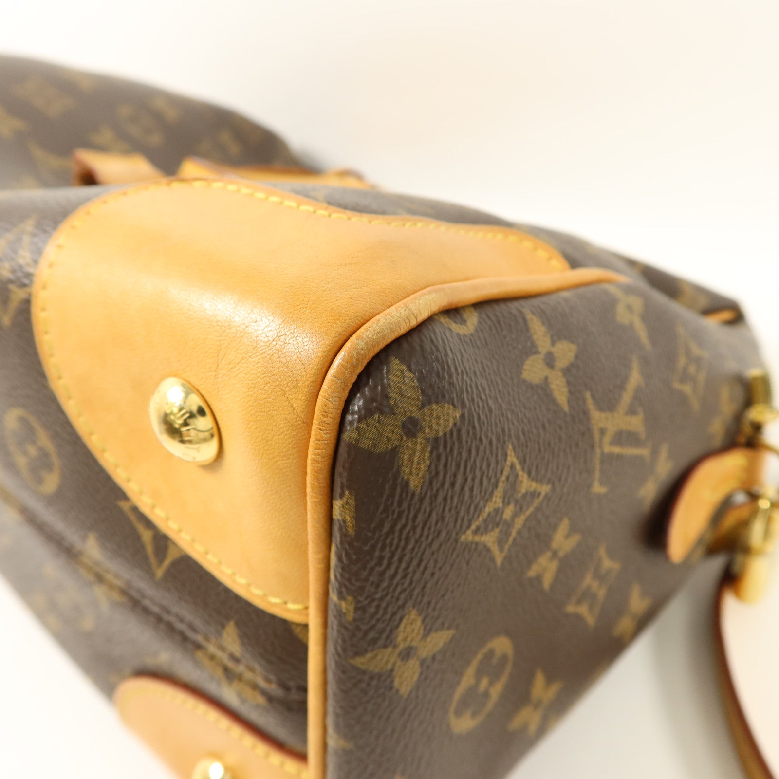 LOUIS VUITTON Monogram Retiro MM手挽肩背兩用袋