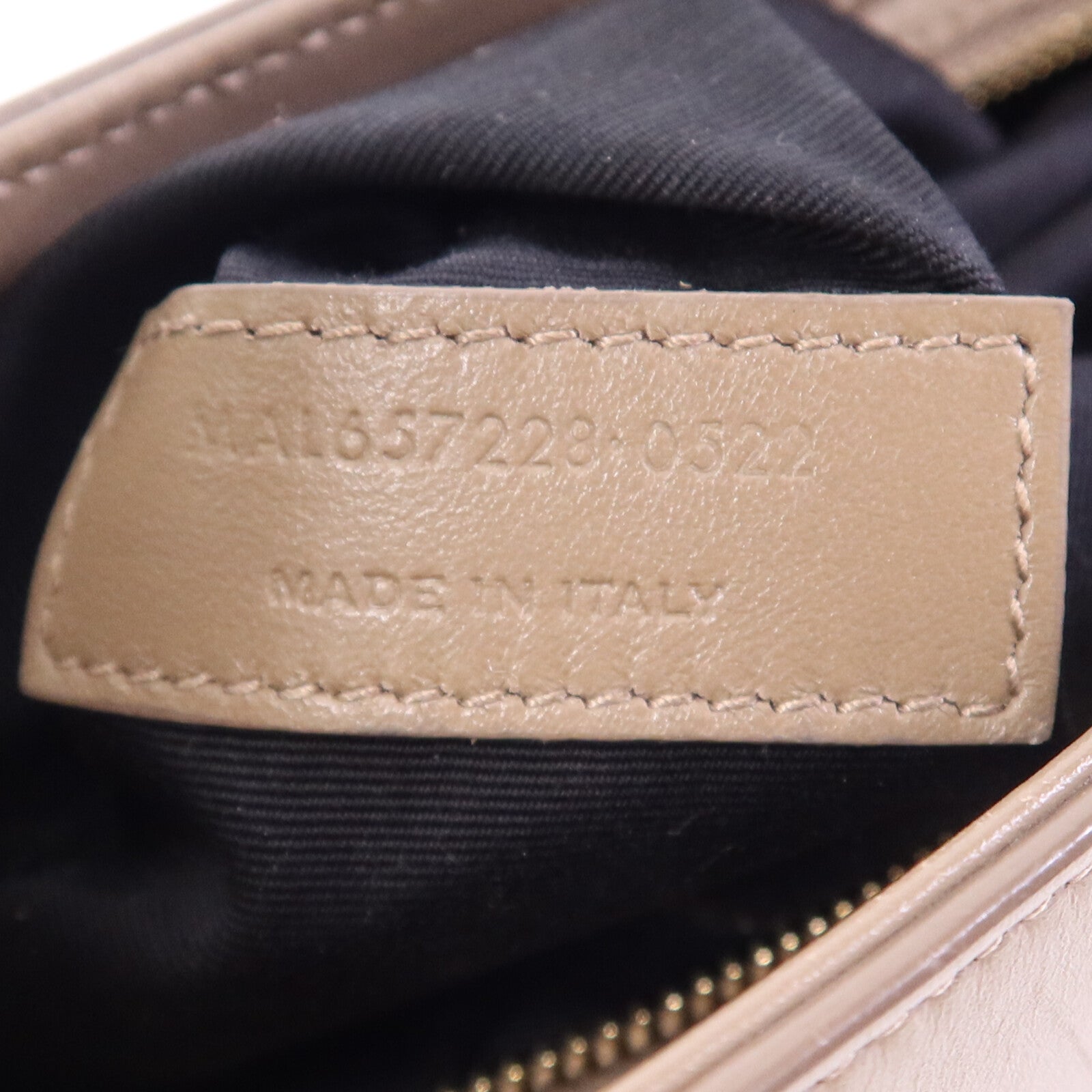 SAINT LAURENT 牛皮皮革Le 5 A7 Hobo金扣肩背袋