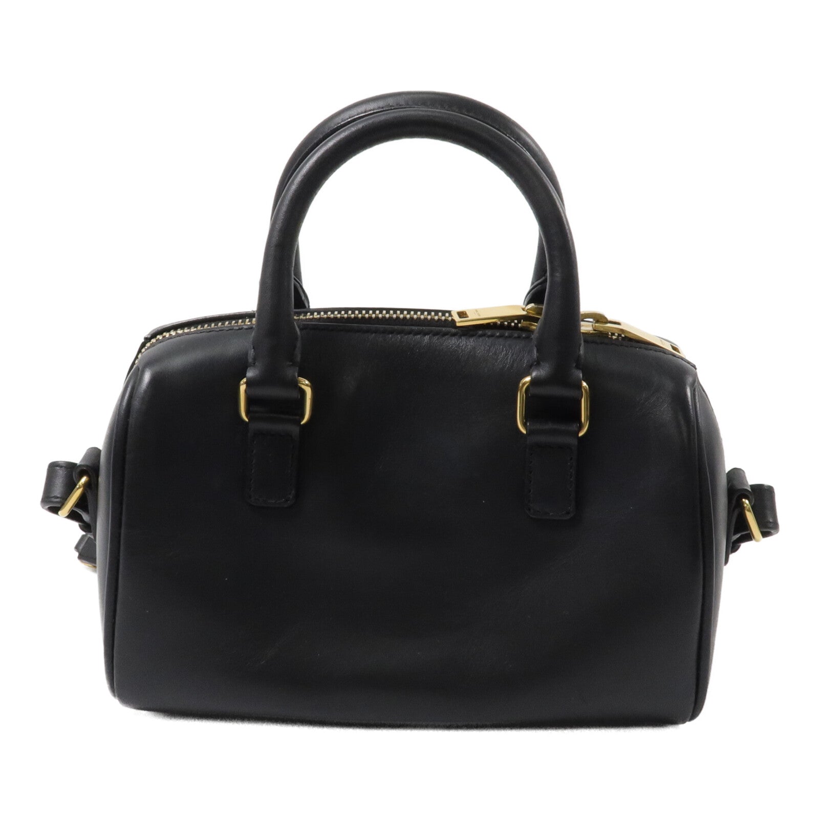 YVES SAINT LAURENT 牛皮皮革Classic Duffle Mini 18鏈帶手挽肩背兩用袋