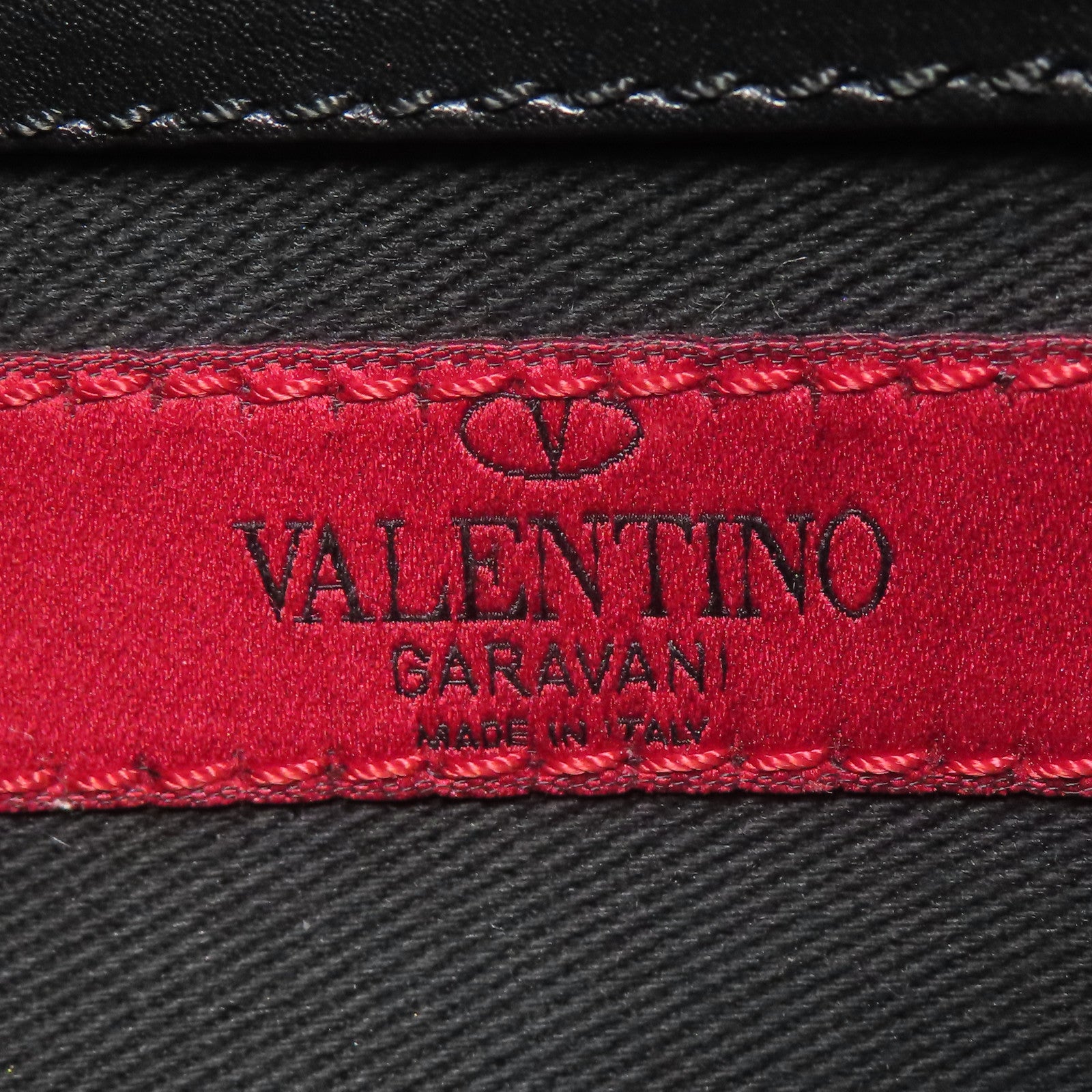 Valentino 牛皮皮革Shoulder Bag金扣手挽肩背兩用袋