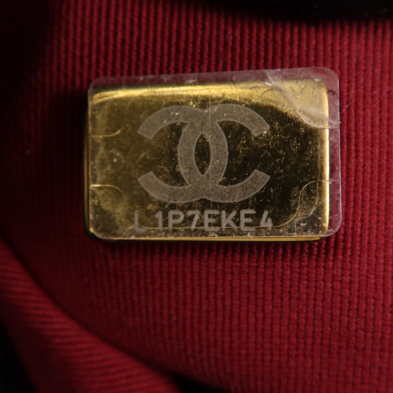 CHANEL 牛皮皮革Matelasse Tote金扣手挽袋