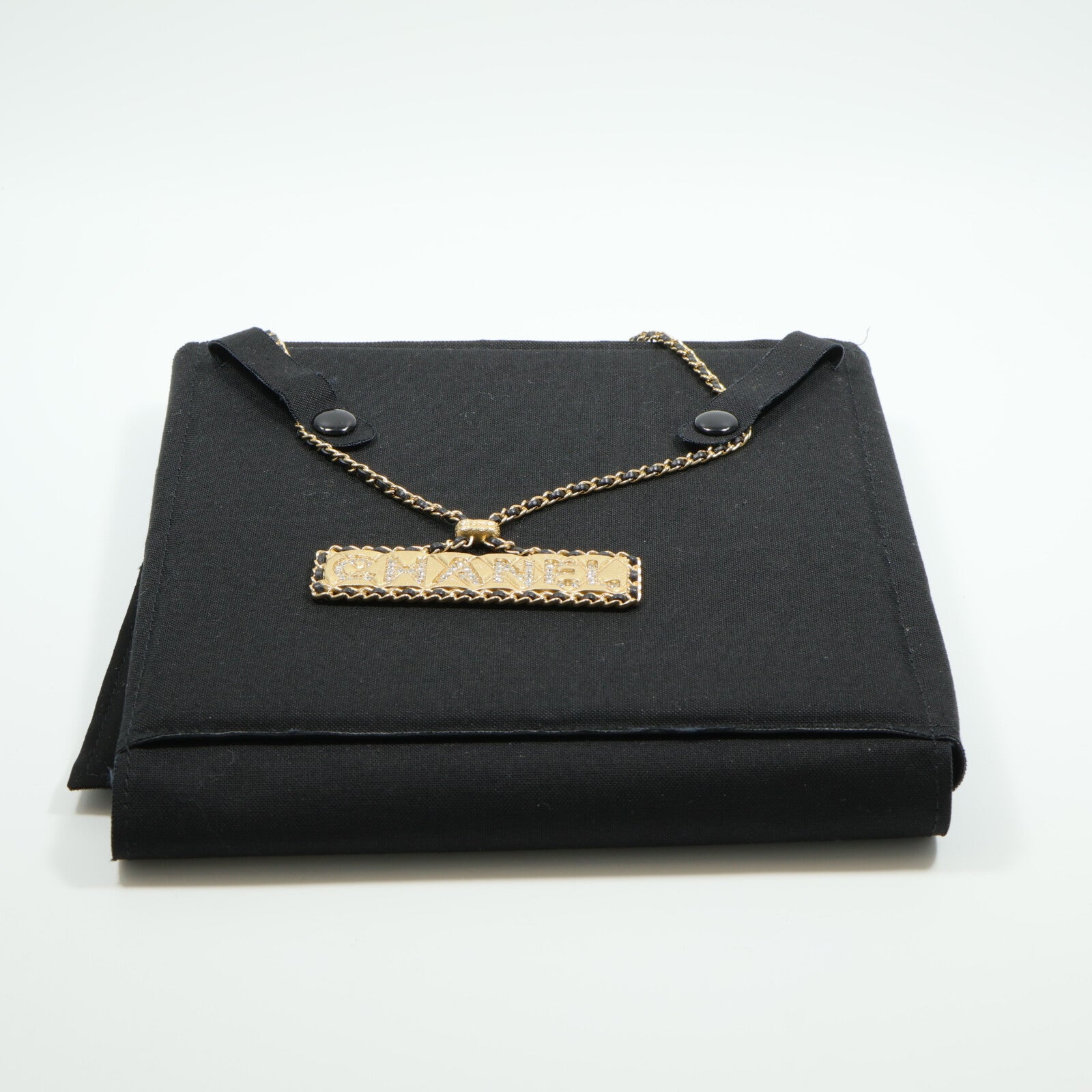 CHANEL 金屬/皮革Necklace項鍊