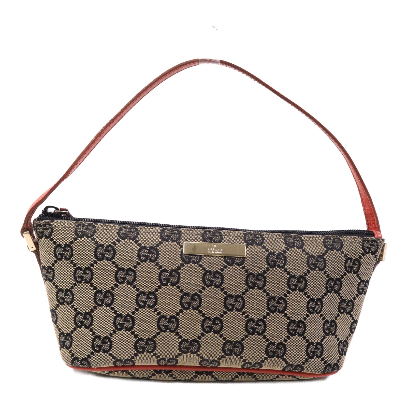 GUCCI 帆布Boat Bag肩背袋
