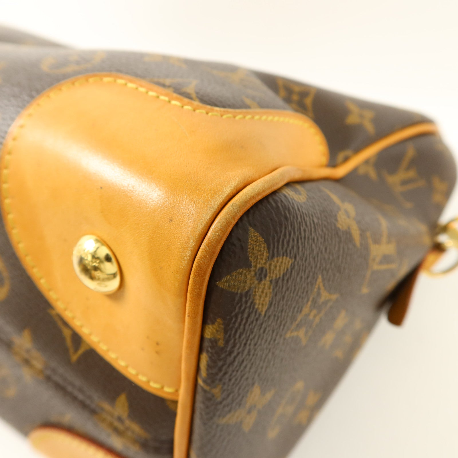 LOUIS VUITTON Monogram Retiro MM手挽肩背兩用袋