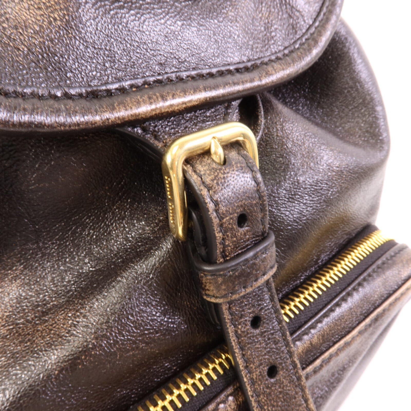 Miu Miu 羊皮皮革Backpack肩背袋