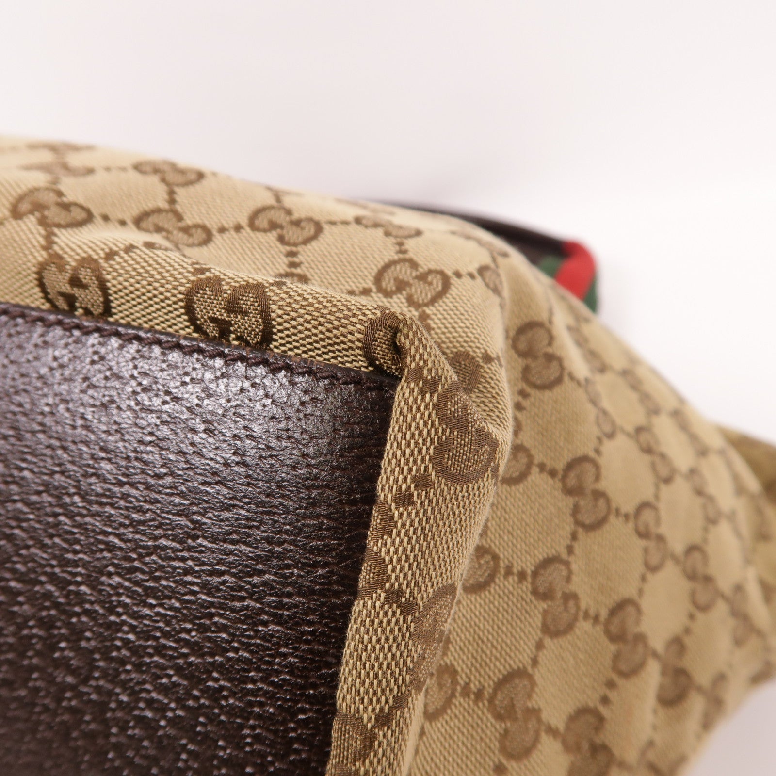 GUCCI 帆布Shoulder Tote肩背袋/手挽袋