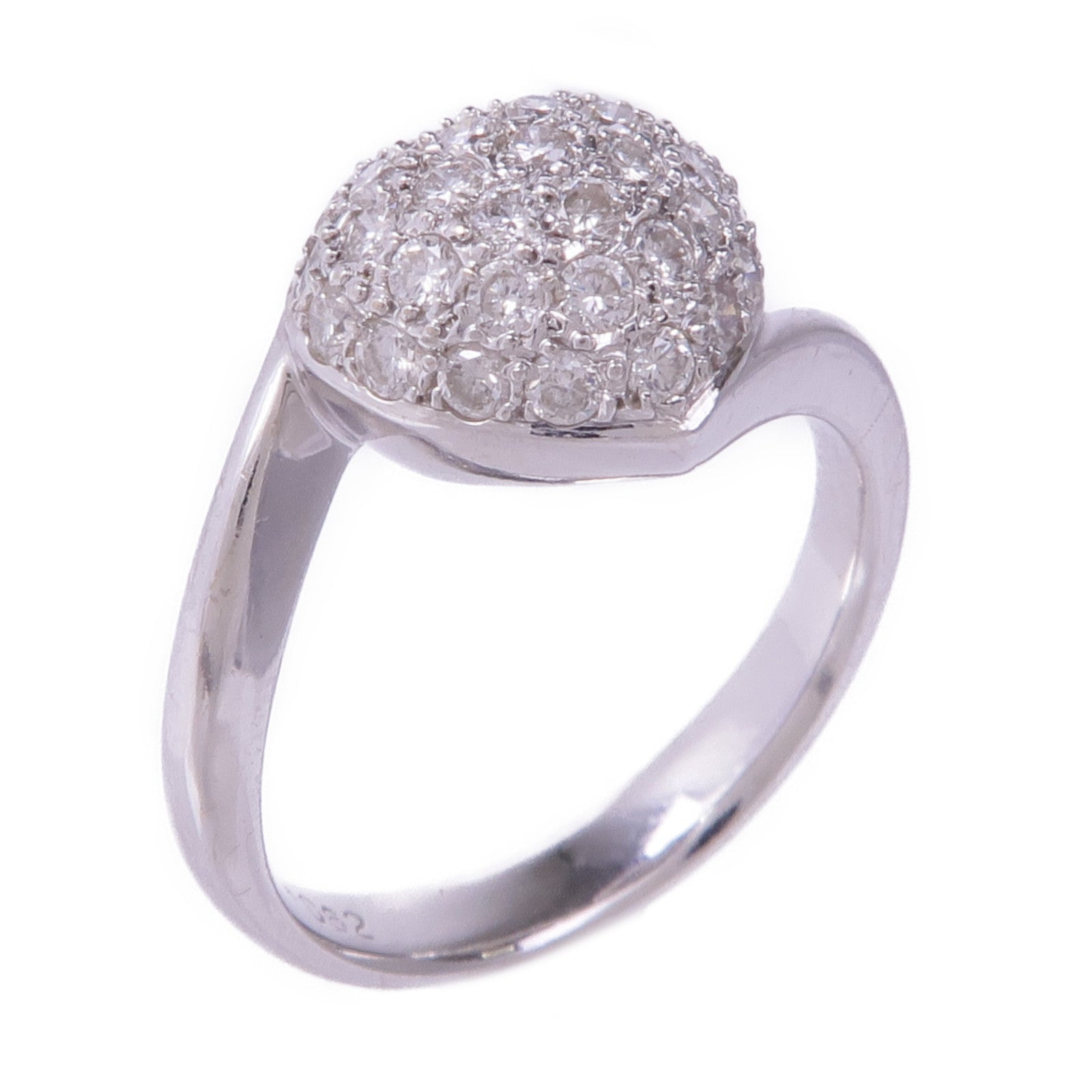 JEWELRY 18K白金Diamond Ring鑽石戒指US#5.75