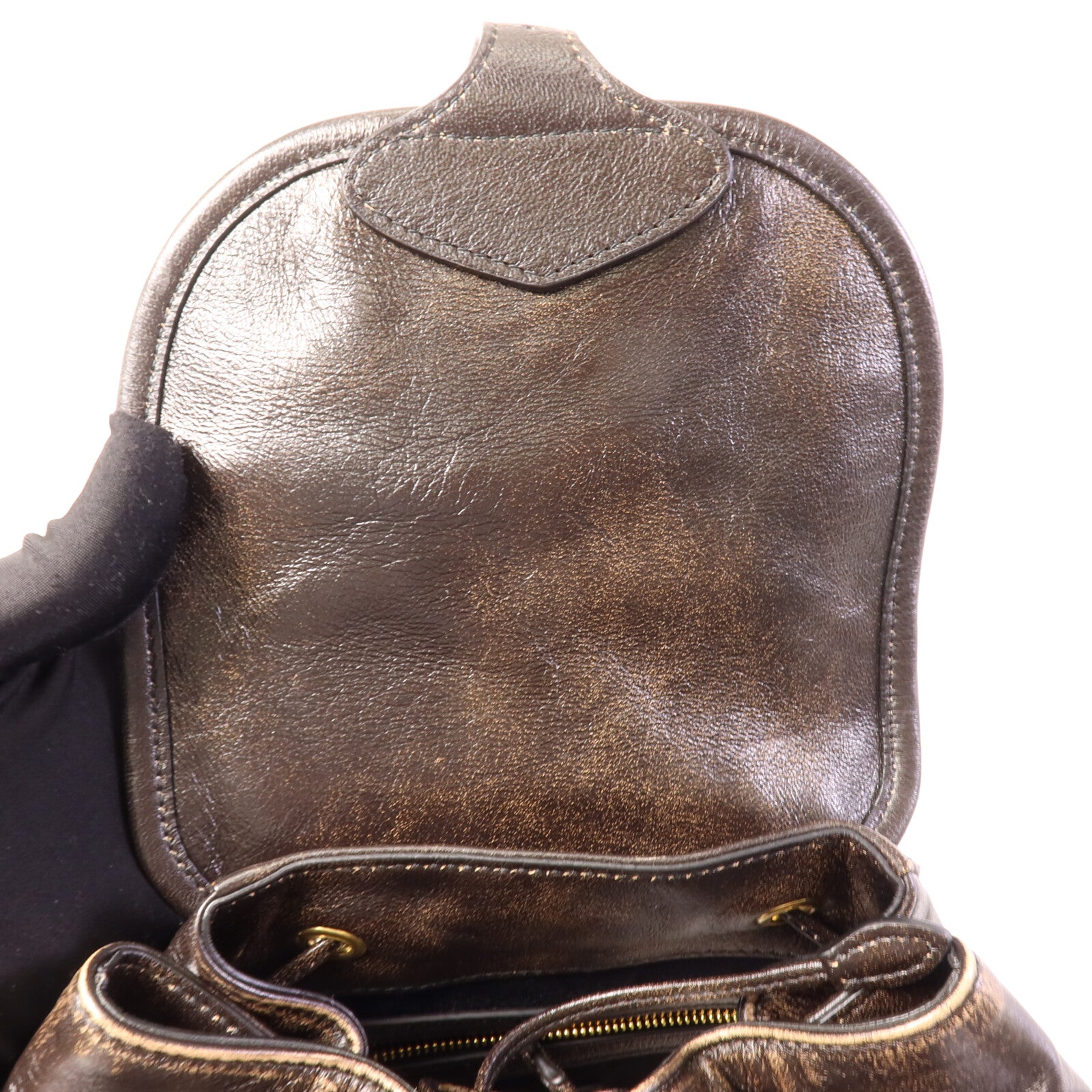 Miu Miu 羊皮皮革Backpack肩背袋