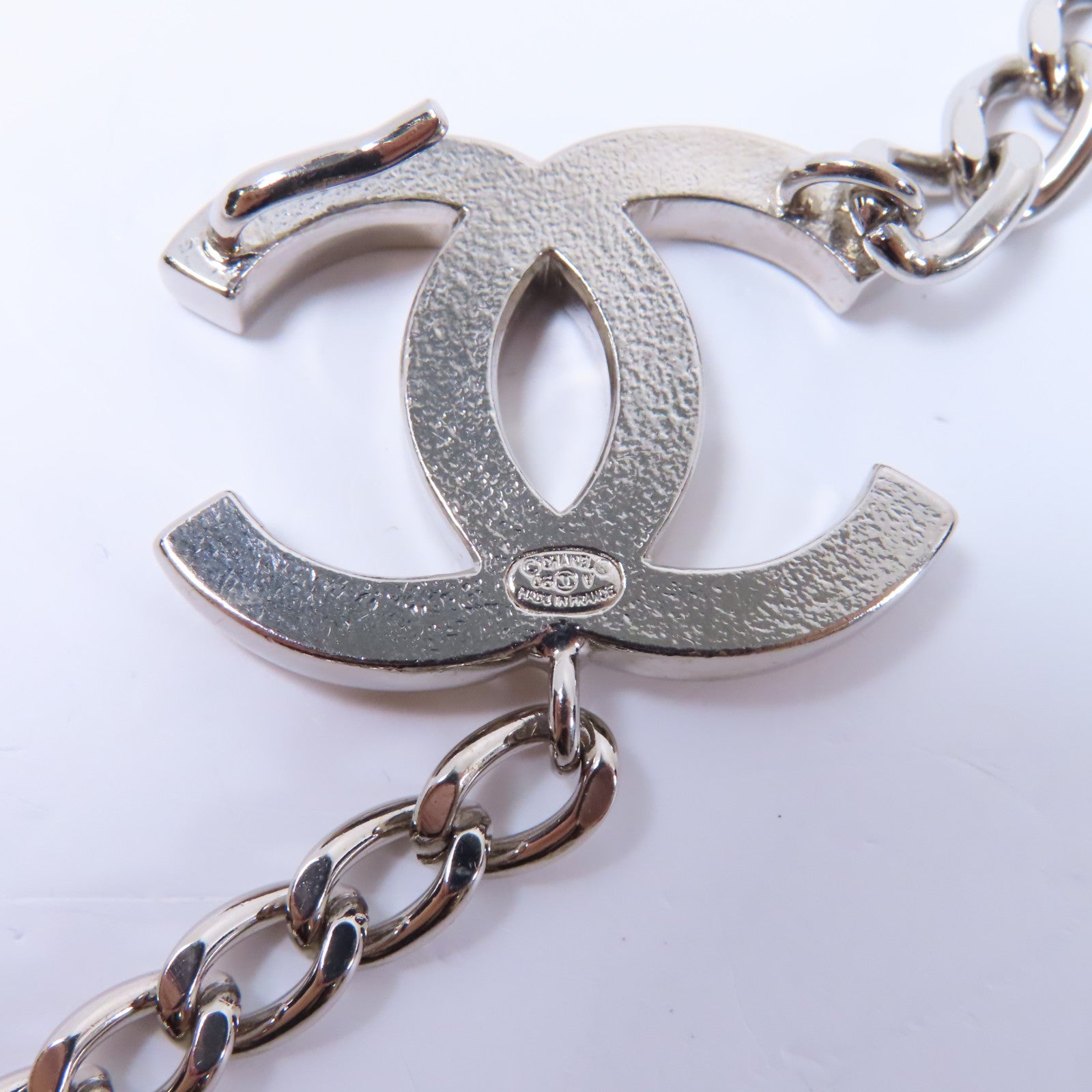 CHANEL 金屬Chain Belt鏈腰帶銀色