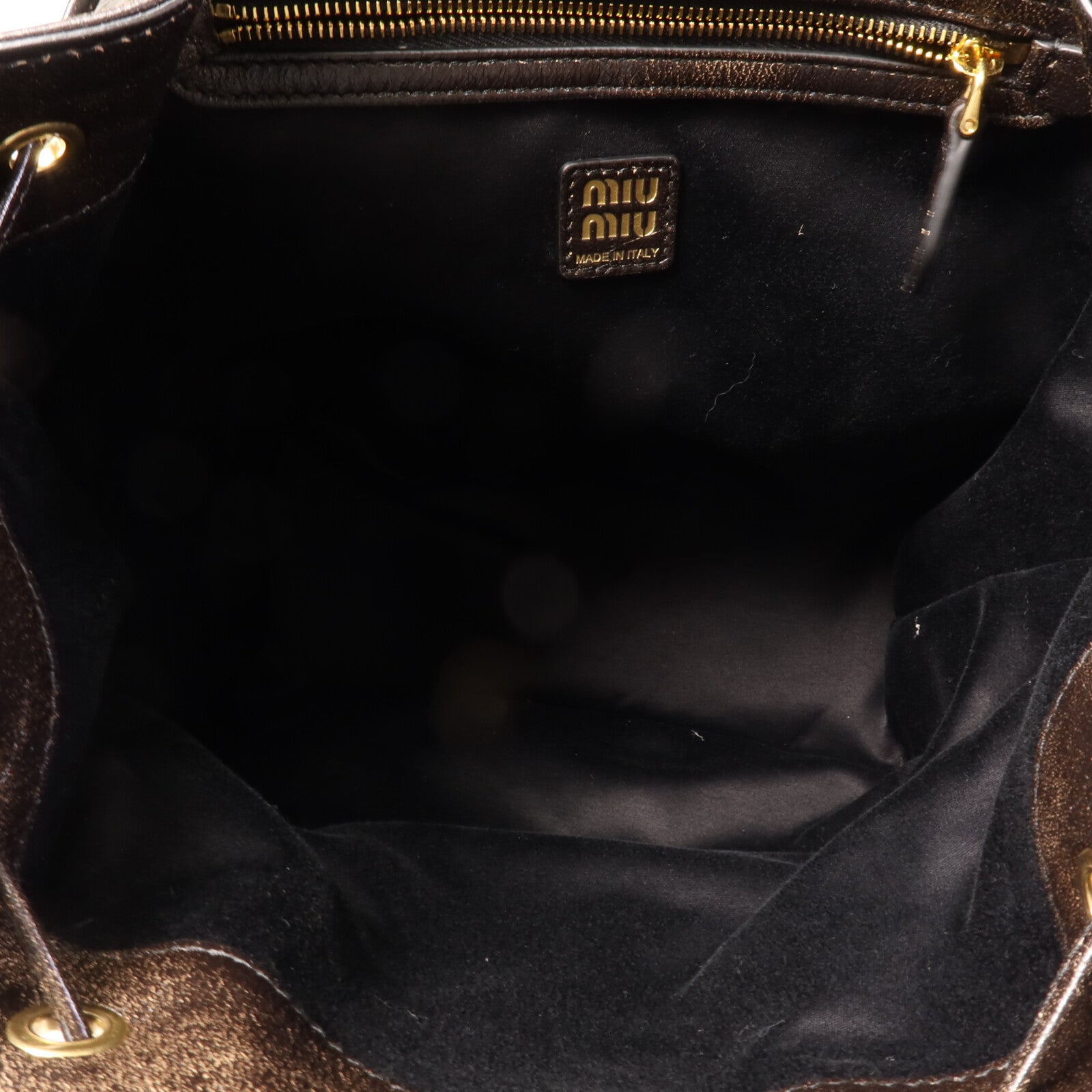 Miu Miu 羊皮皮革Backpack肩背袋