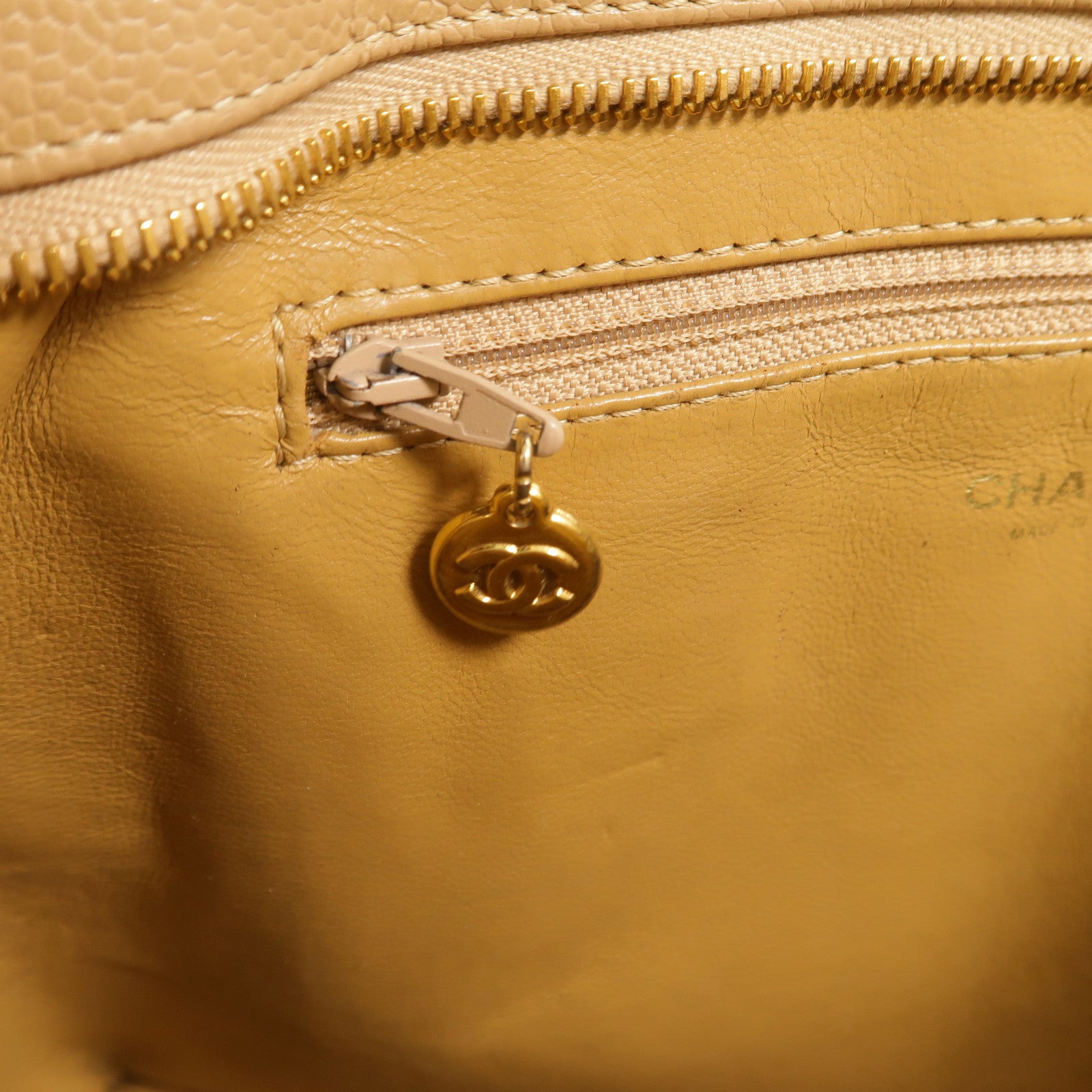 CHANEL 牛皮皮革Medallion Vintage Tote Bag手挽袋