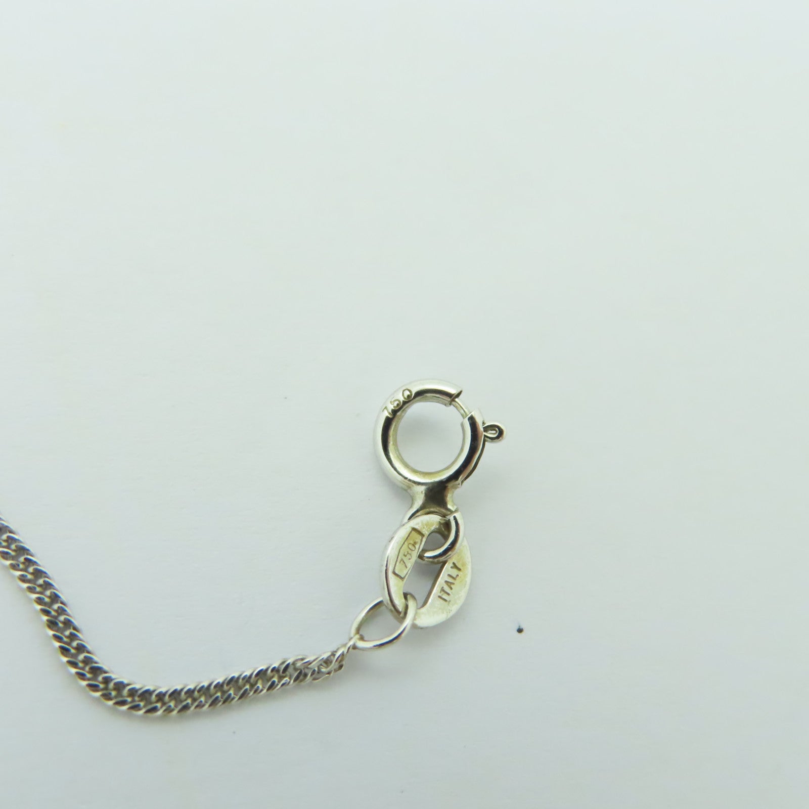 JEWELRY 【激減優惠】18K白金Jade Necklace翡翠項鍊