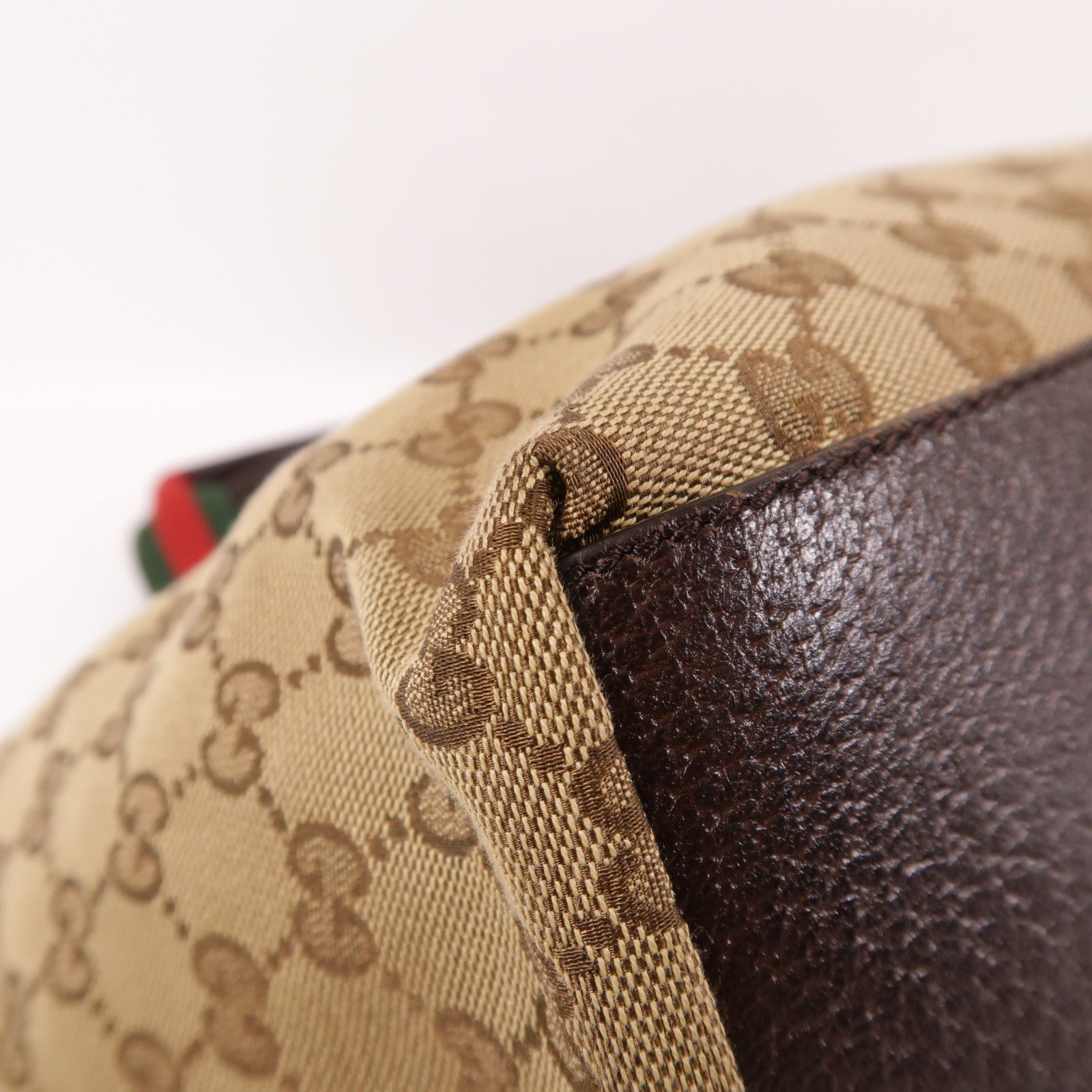 GUCCI 帆布Shoulder Tote肩背袋/手挽袋