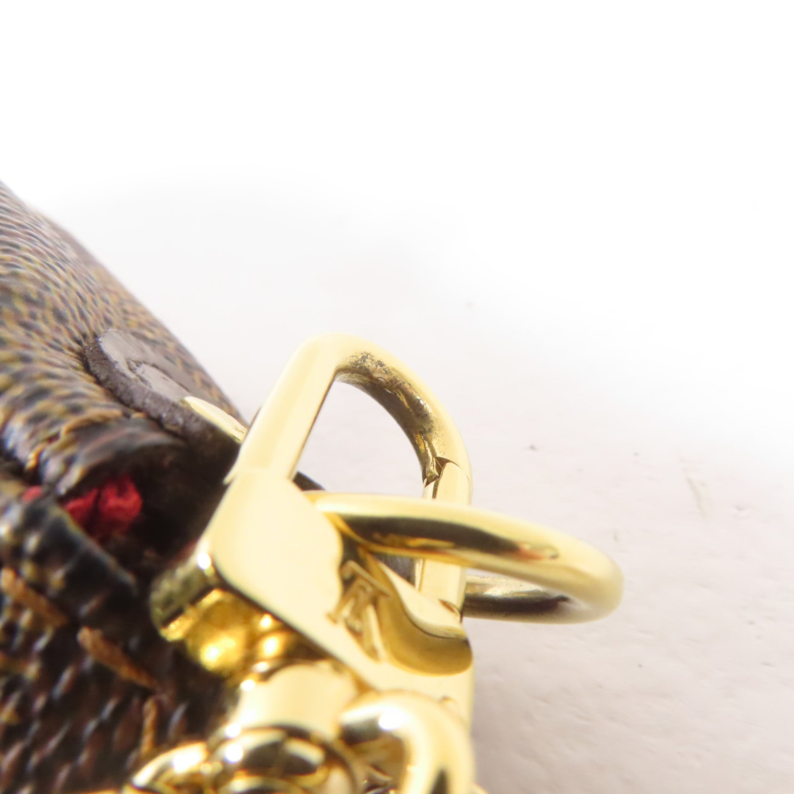 LOUIS VUITTON Damier Eva金扣手挽肩背兩用袋棕色