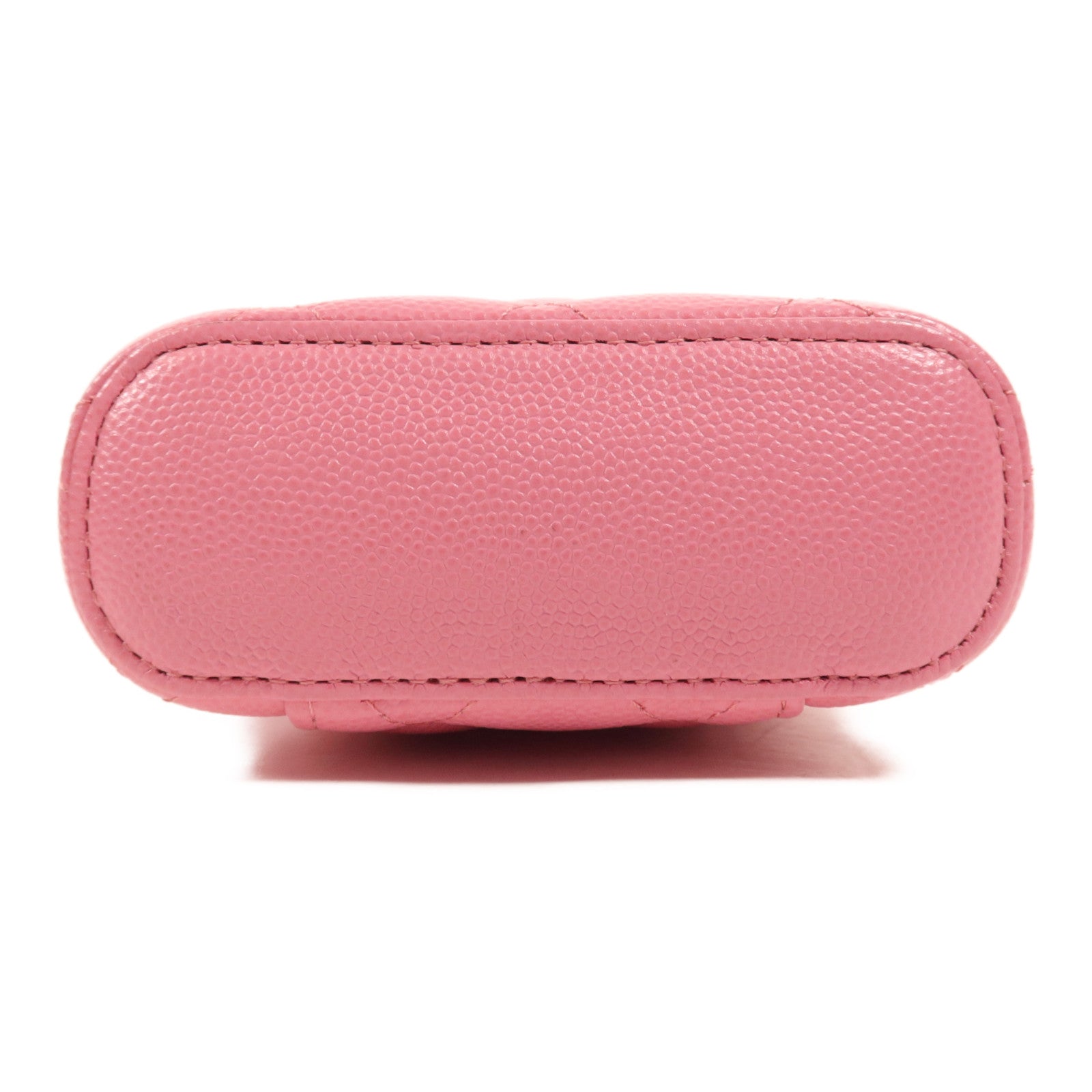 CHANEL 牛皮皮革Phone Bag金扣鏈帶肩背袋