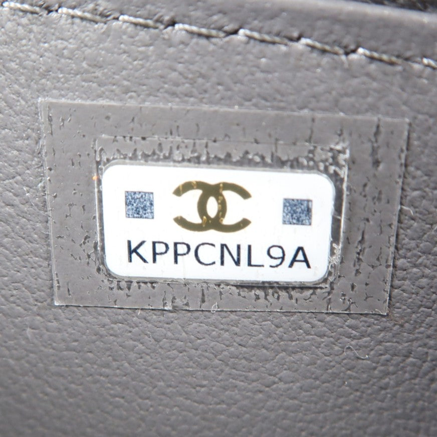 CHANEL 羊皮皮革Top-Handle Vanity Case金扣鏈帶肩背袋