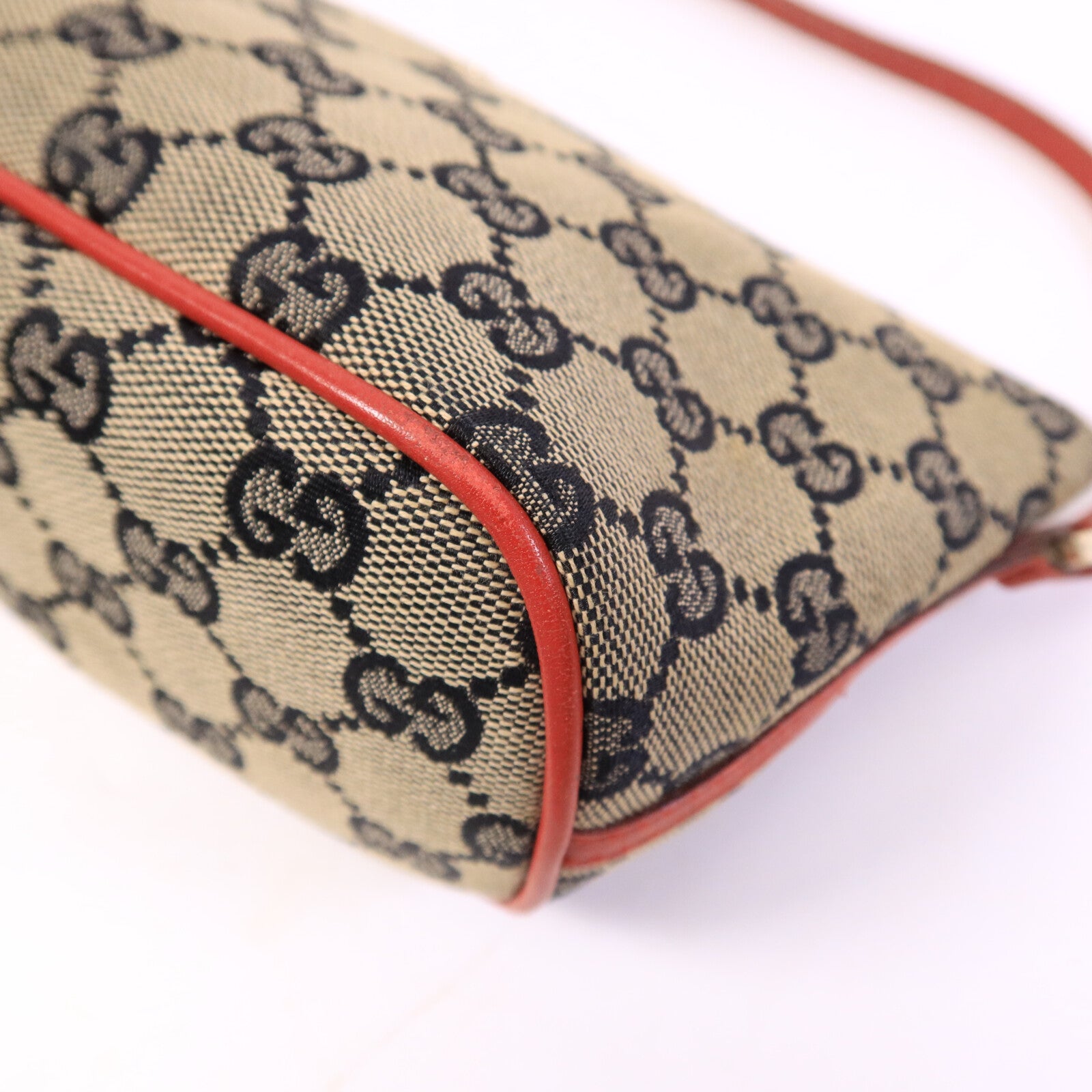 GUCCI 帆布Boat Bag肩背袋