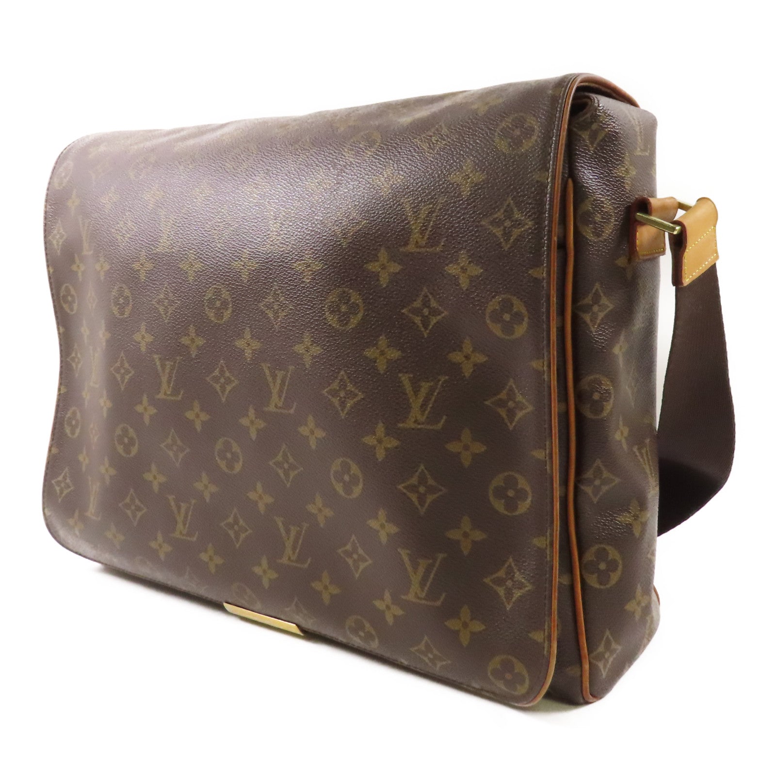 LOUIS VUITTON LV GHW Abbesses Shoulder Bag M45257 Monogram Brown