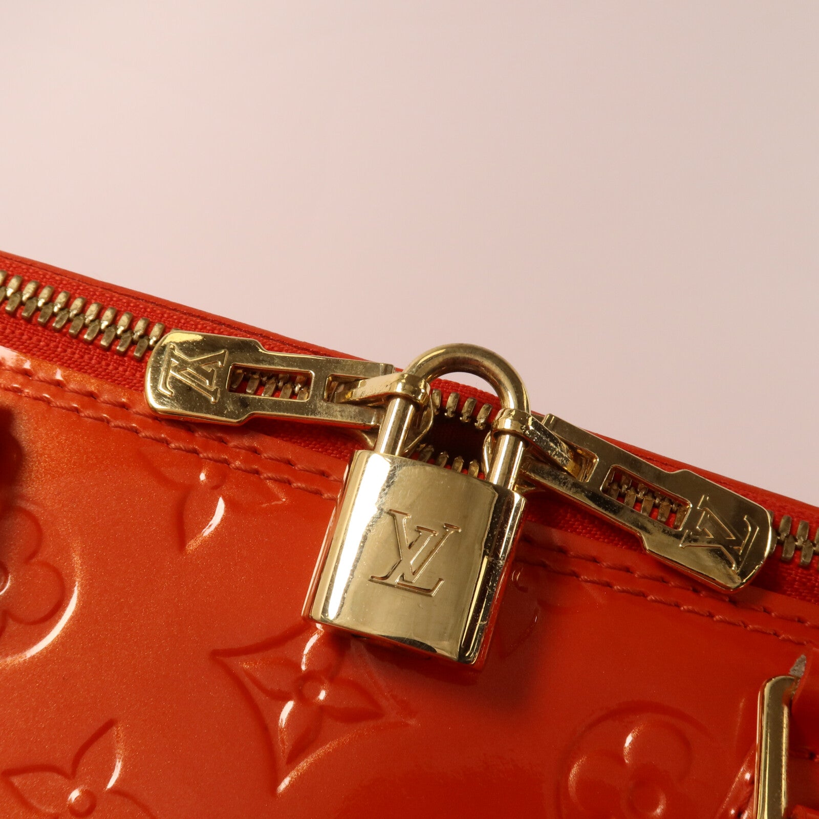 LOUIS VUITTON Monogram Vernis Alma GM手挽袋