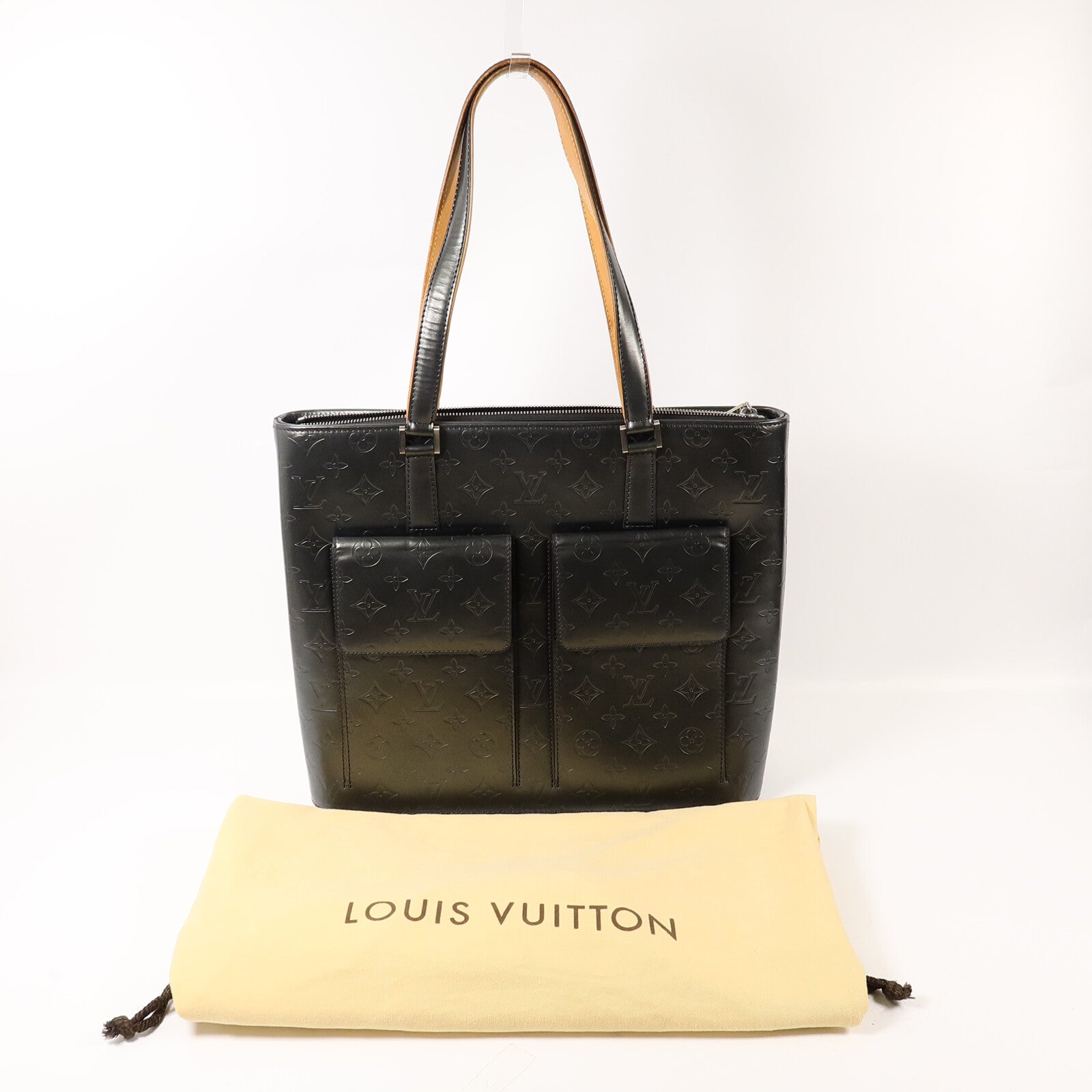 LOUIS VUITTON Monogram Mat Willwood Tote Bag手挽袋