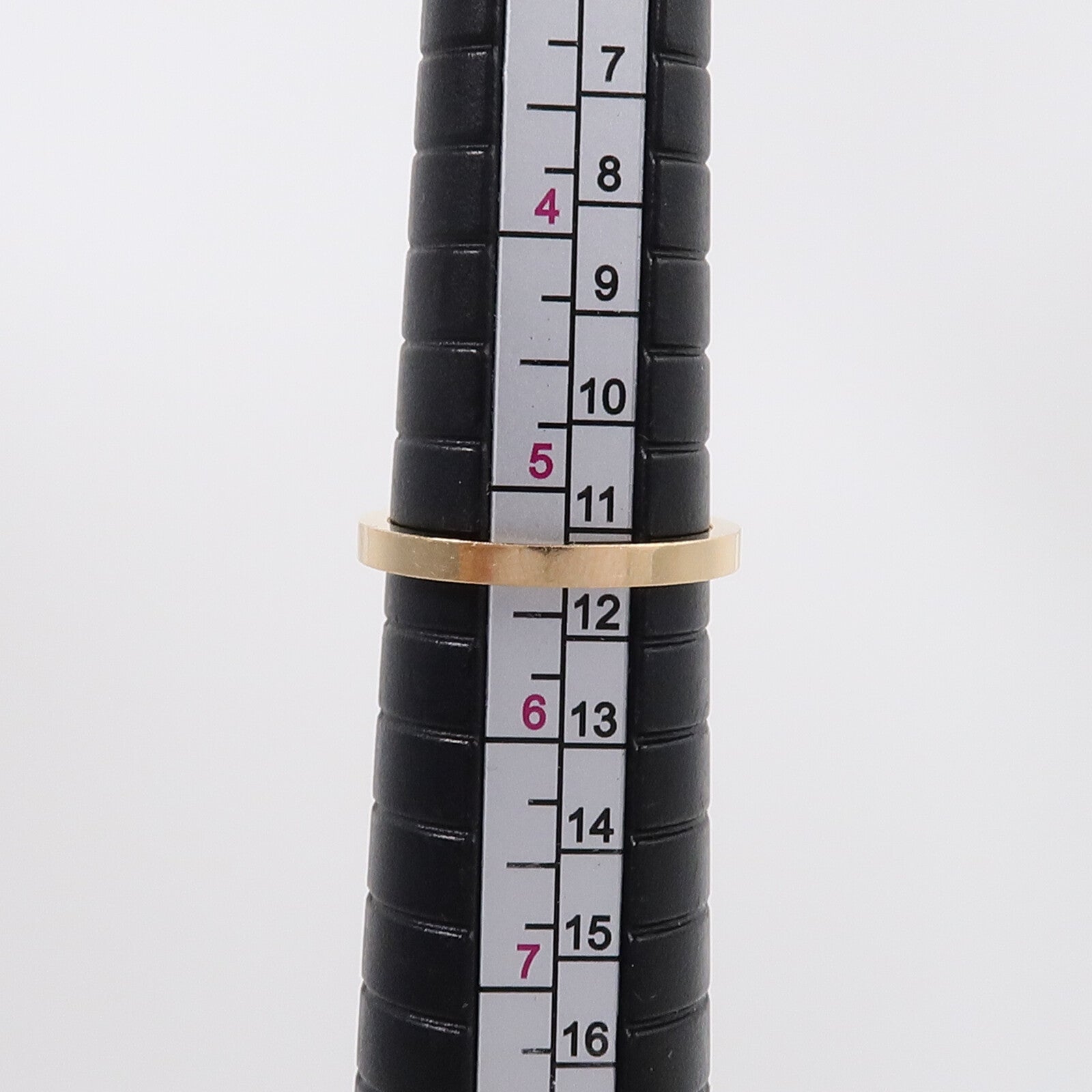 HERMES 18K玫瑰金Chaine D'ancre Contour Ring戒指