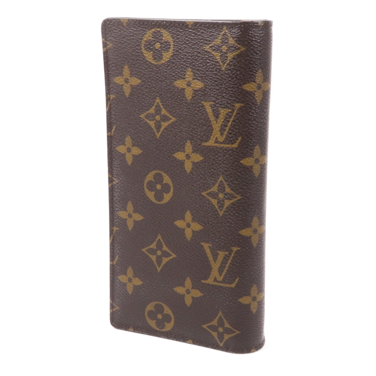 LOUIS VUITTON Monogram Brazza Wallet金扣長錢包