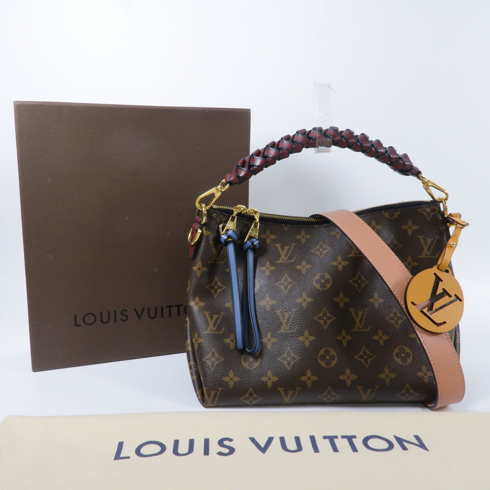 LOUIS VUITTON Monogram Beaubourg Hobo Mini手挽肩背兩用袋