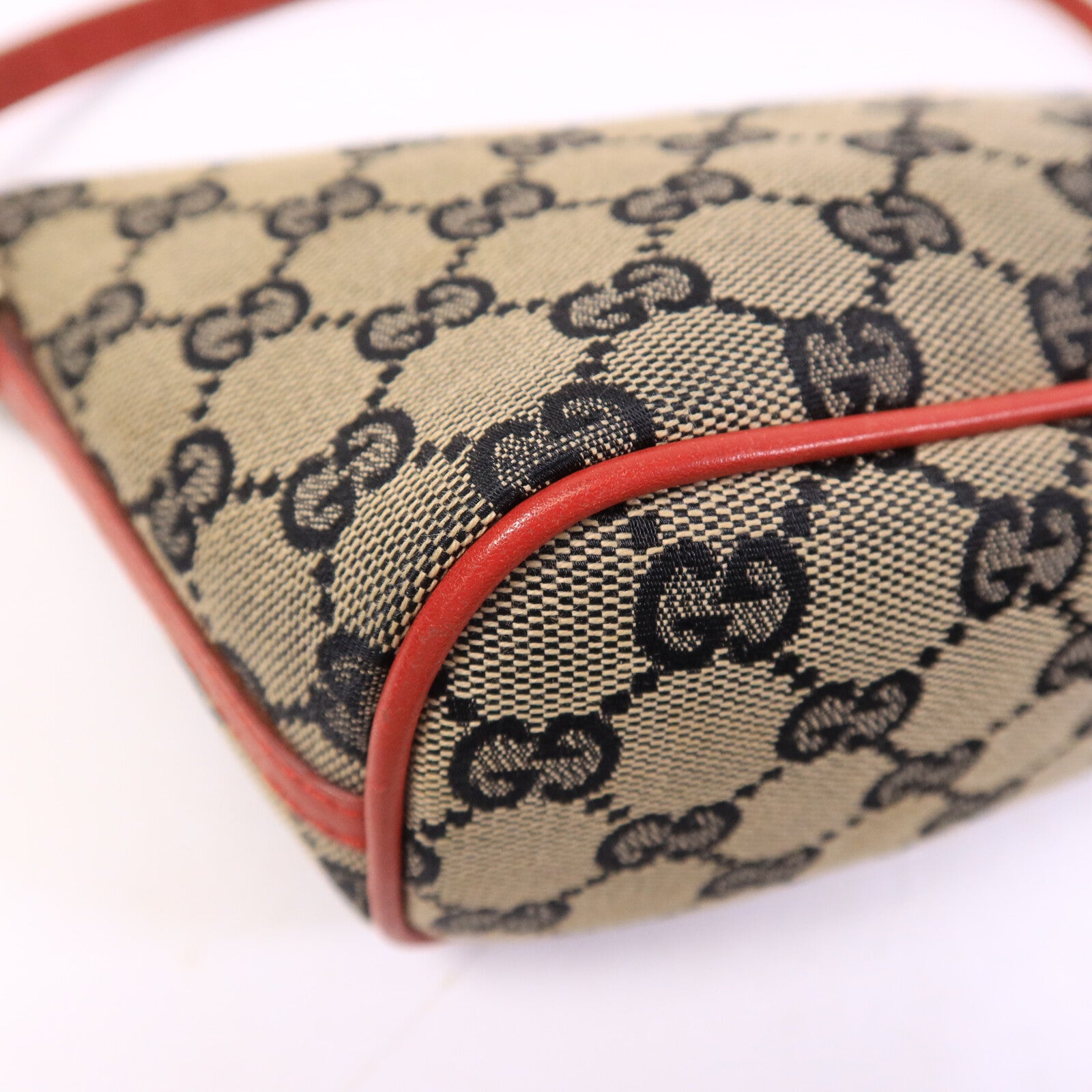 GUCCI 帆布Boat Bag肩背袋