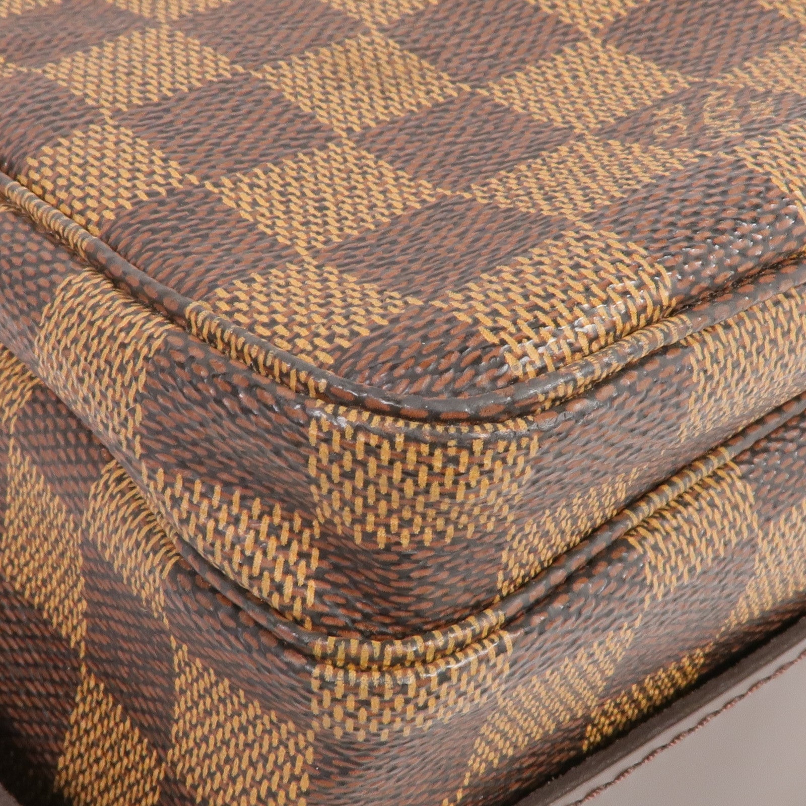 LOUIS VUITTON Damier Naviglio金扣肩背袋