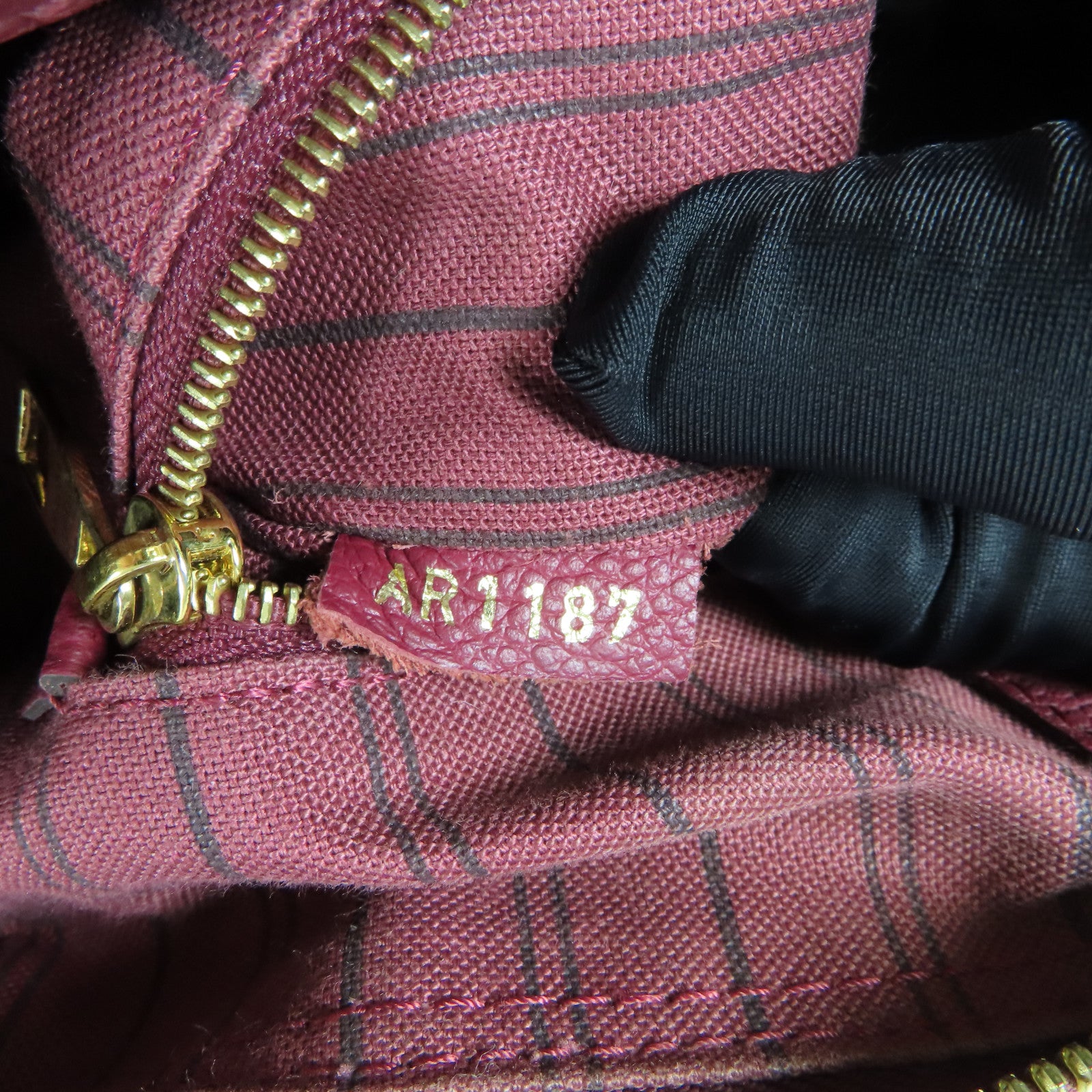 LOUIS VUITTON Speedy Bandouliere 25 2way Shoulder Bag M40762 Monogram Empreinte