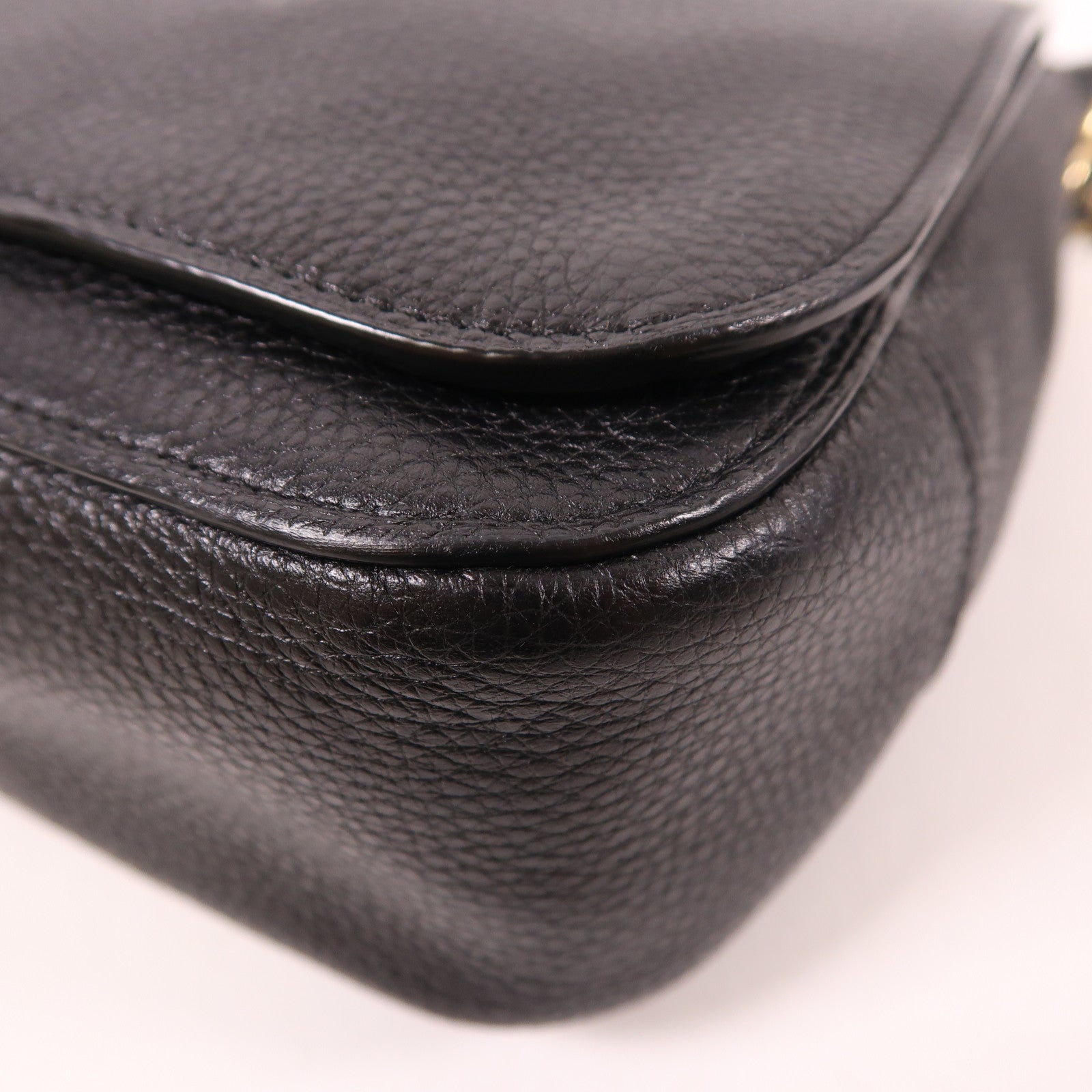 COACH 牛皮皮革Shoulder Bag金扣肩背袋