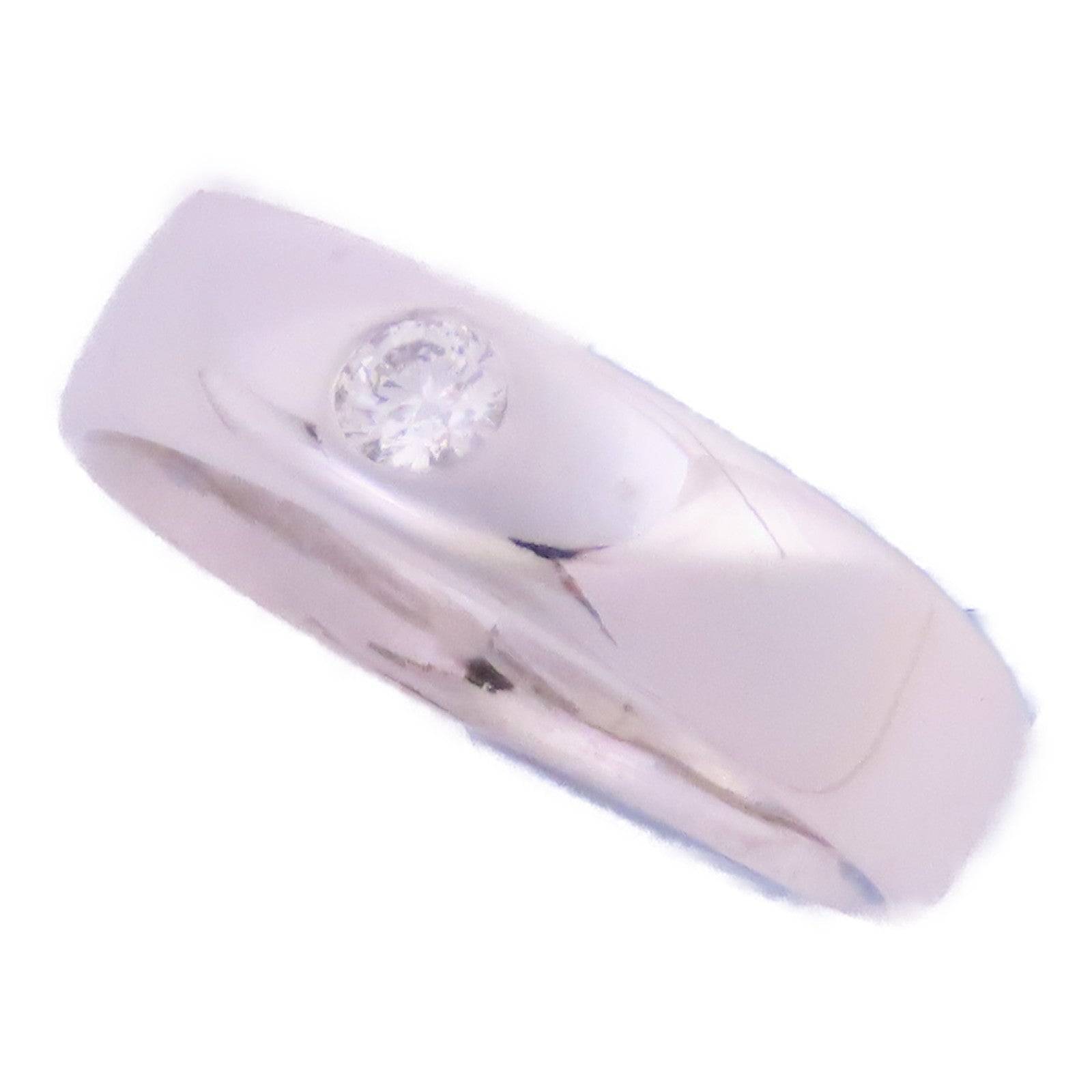 JEWELRY 【激減優惠】PT900鉑金/鑽石Diamond Ring戒指US#4.75
