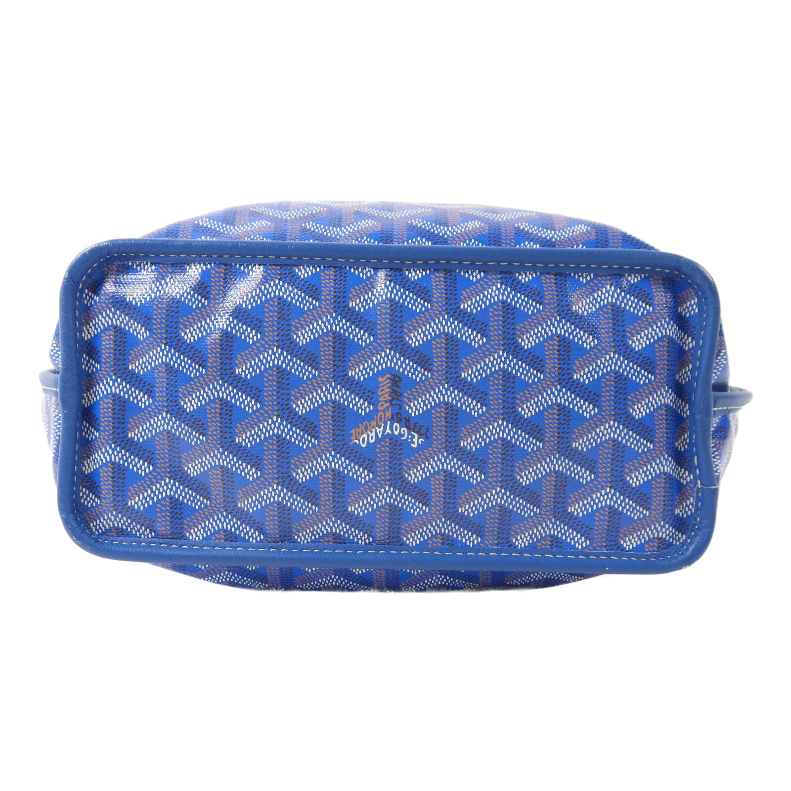 GOYARD 塗層帆布Anjou Mini銀扣手挽袋