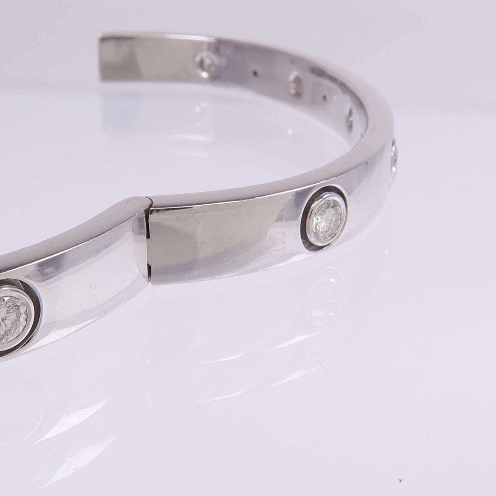 JEWELRY 18K白金Diamond Bracelet鑽石手鐲
