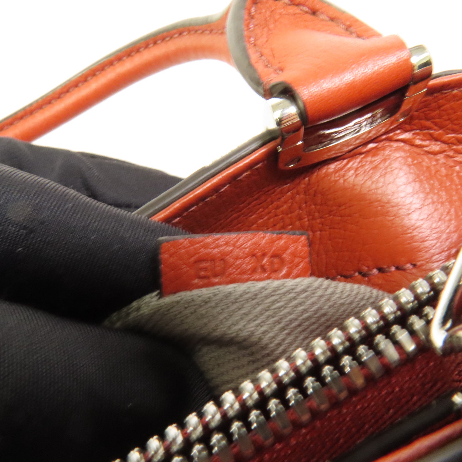 CARTIER 牛皮皮革2way Shoulder Bag銀扣手挽肩背兩用袋