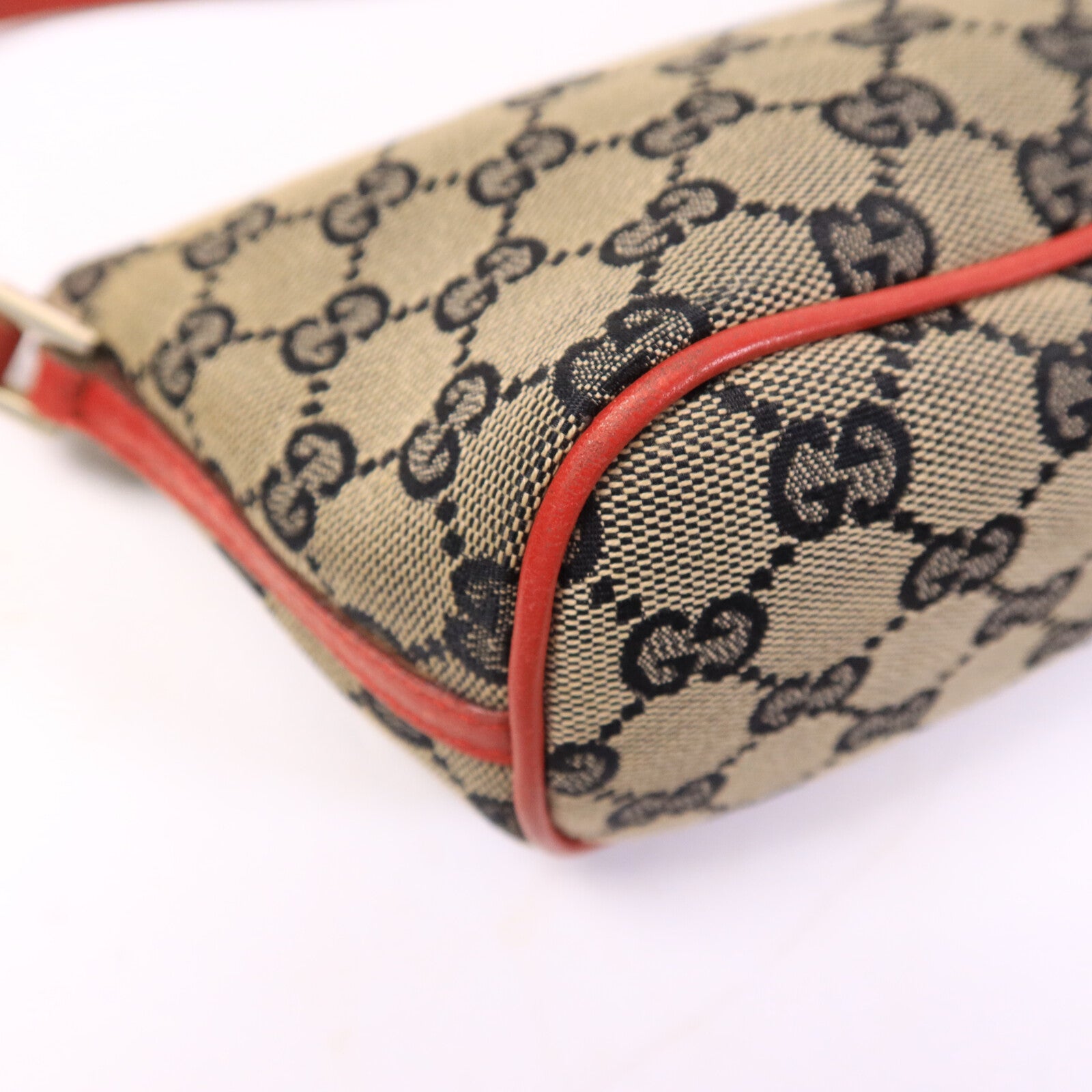 GUCCI 帆布Boat Bag肩背袋