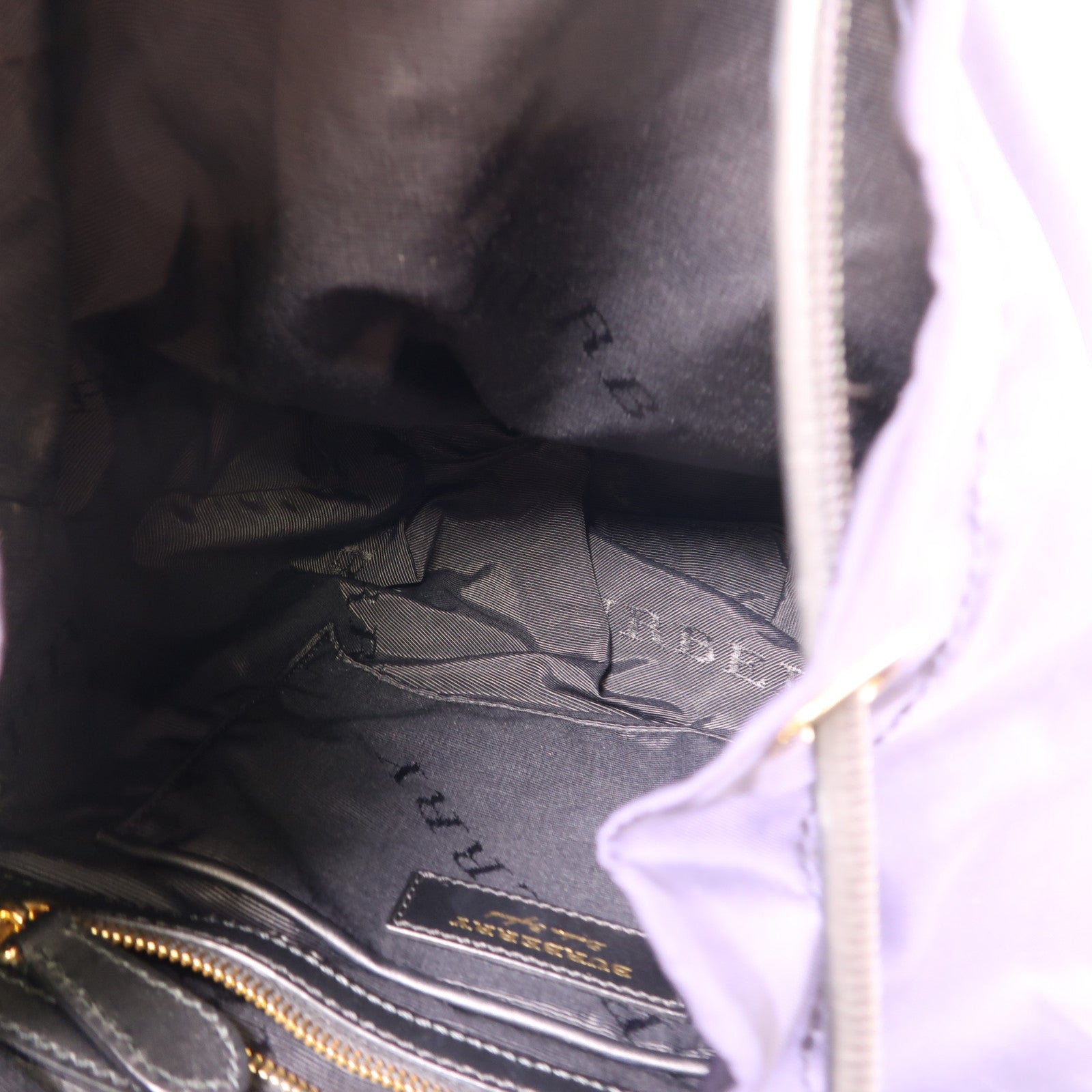 BURBERRY 尼龍Backpack金扣背包