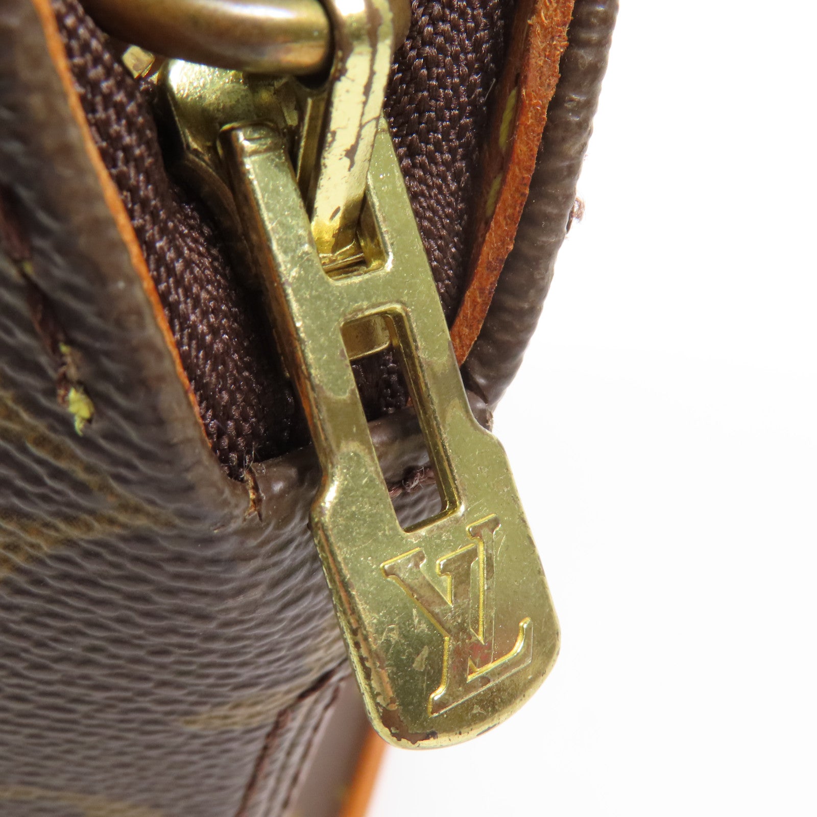 LOUIS VUITTON Monogram Ellipse PM金扣手挽袋