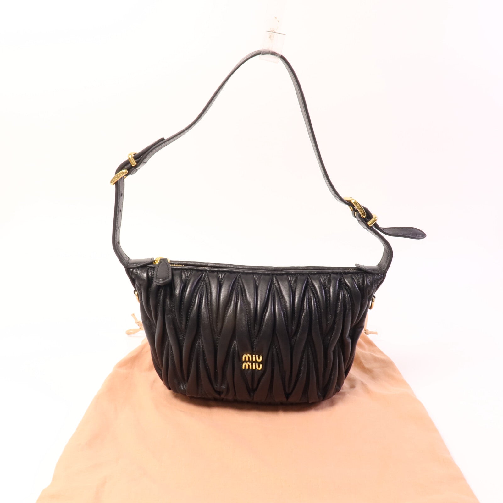 Miu Miu 羊皮皮革Matelasse Nappa Bag肩背袋