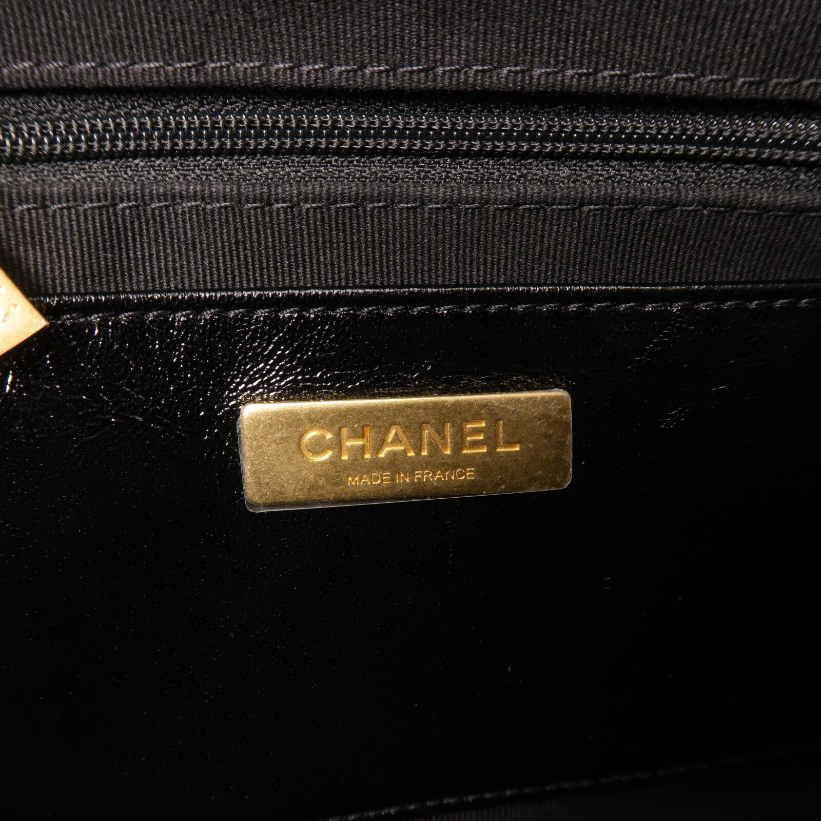 CHANEL 羊皮皮革Doctor Bag鏈帶手挽肩背兩用袋