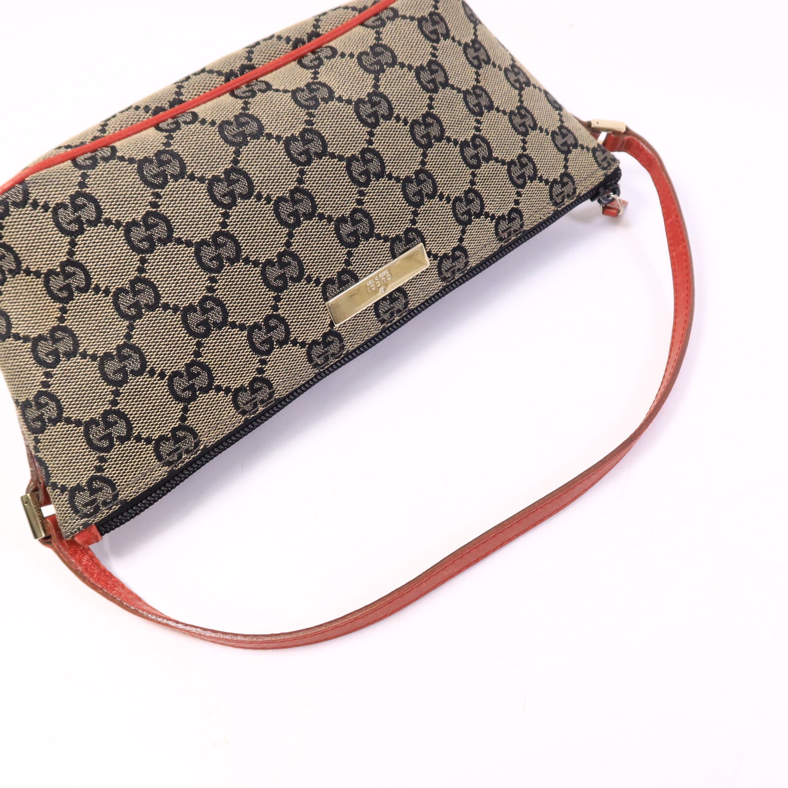 GUCCI 帆布Boat Bag肩背袋