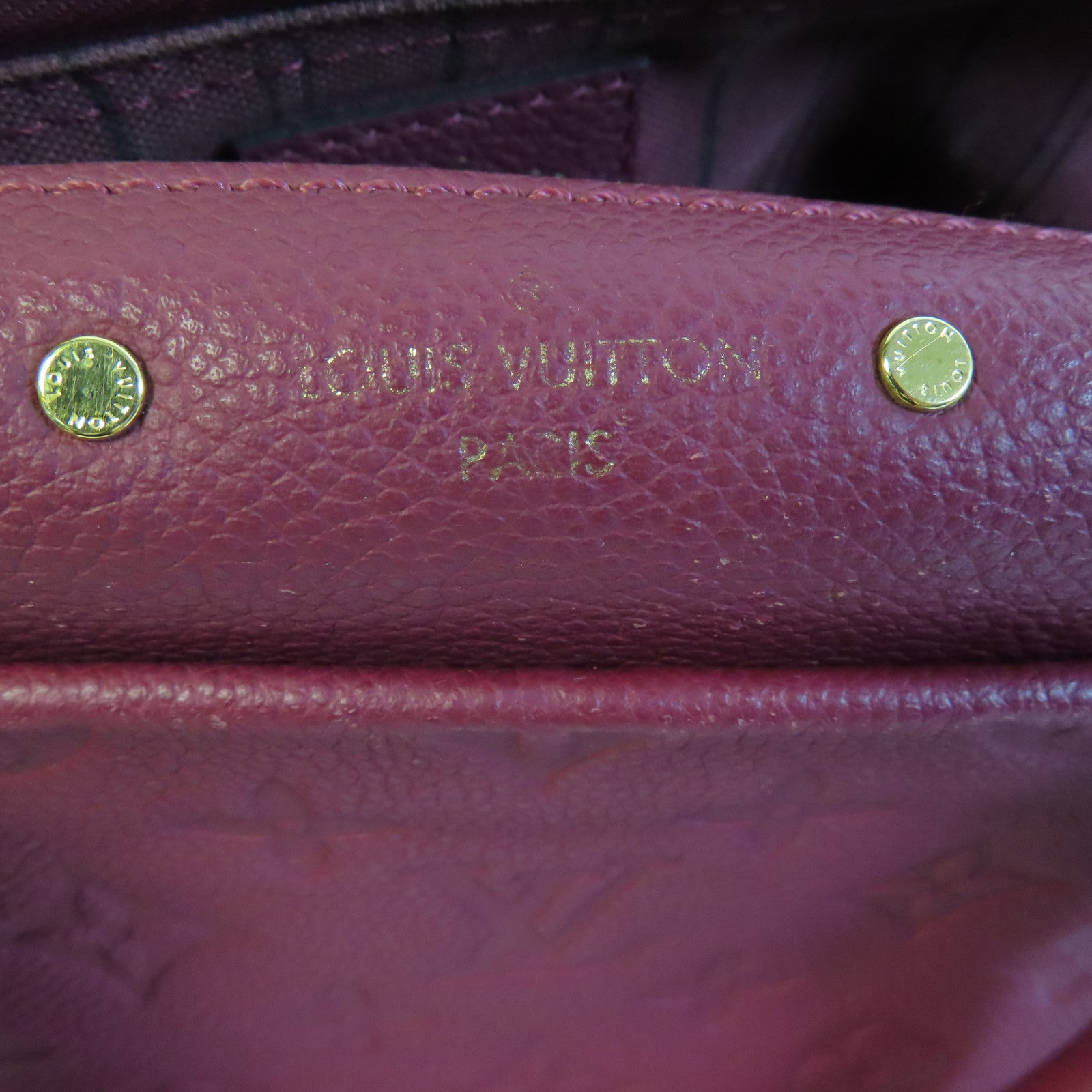 LOUIS VUITTON Speedy Bandouliere 25 2way Shoulder Bag M40762 Monogram Empreinte