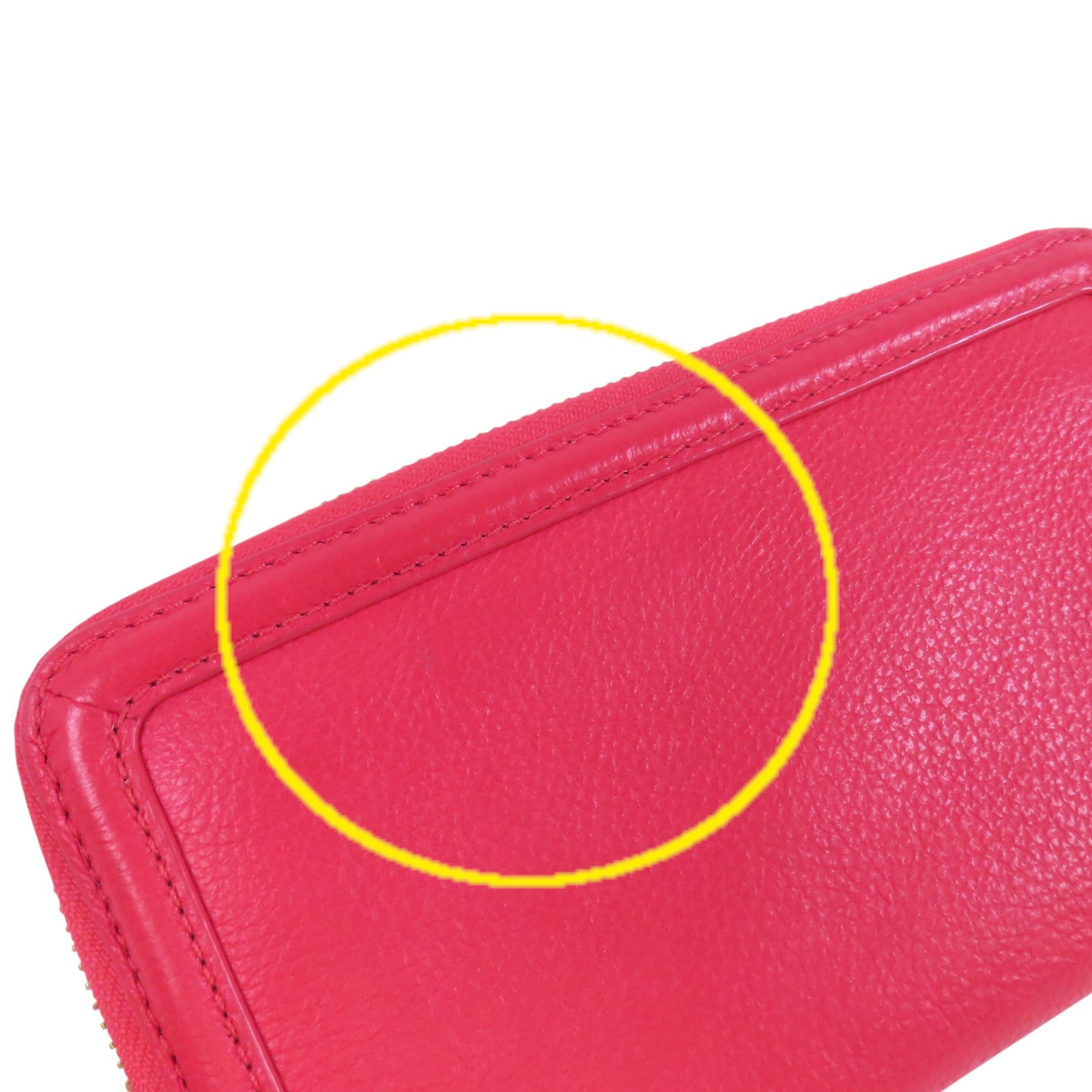 Tory Burch 牛皮皮革Round Long Wallet金扣拉鏈長錢包